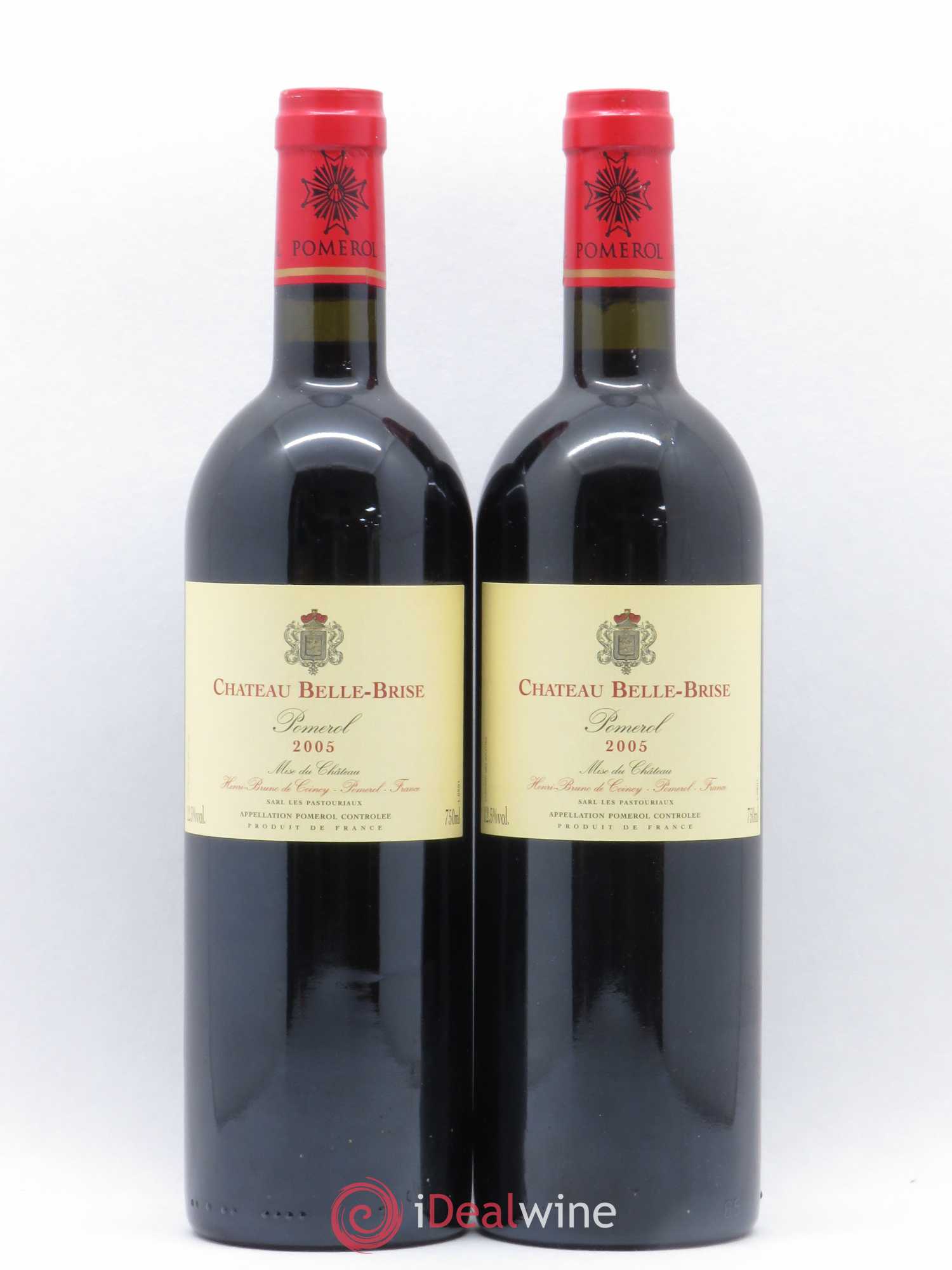 Château Belle-Brise 2005 - Lot de 2 bouteilles - 0