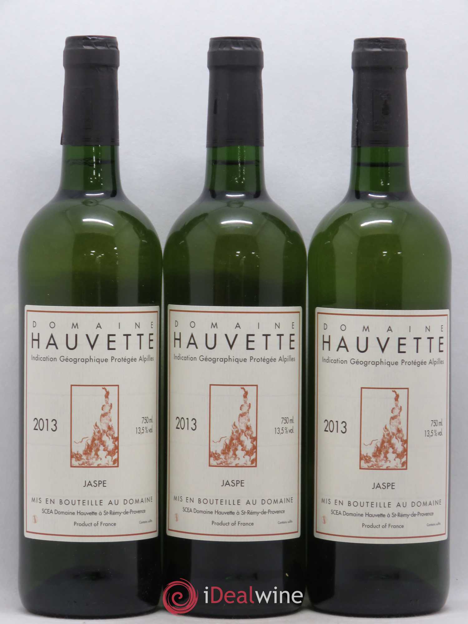 Alpilles Jaspe Hauvette (Domaine) 2013 - Lot de 3 bouteilles - 0