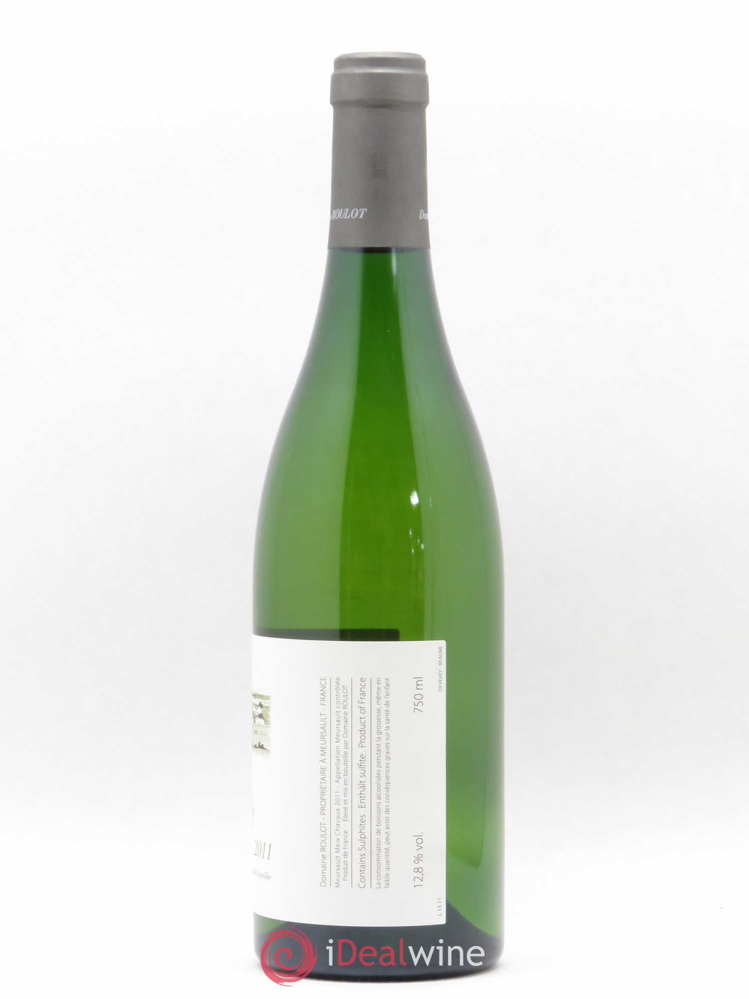 Meursault Meix Chavaux Roulot (Domaine) 2011 - Lot de 1 bouteille - 1