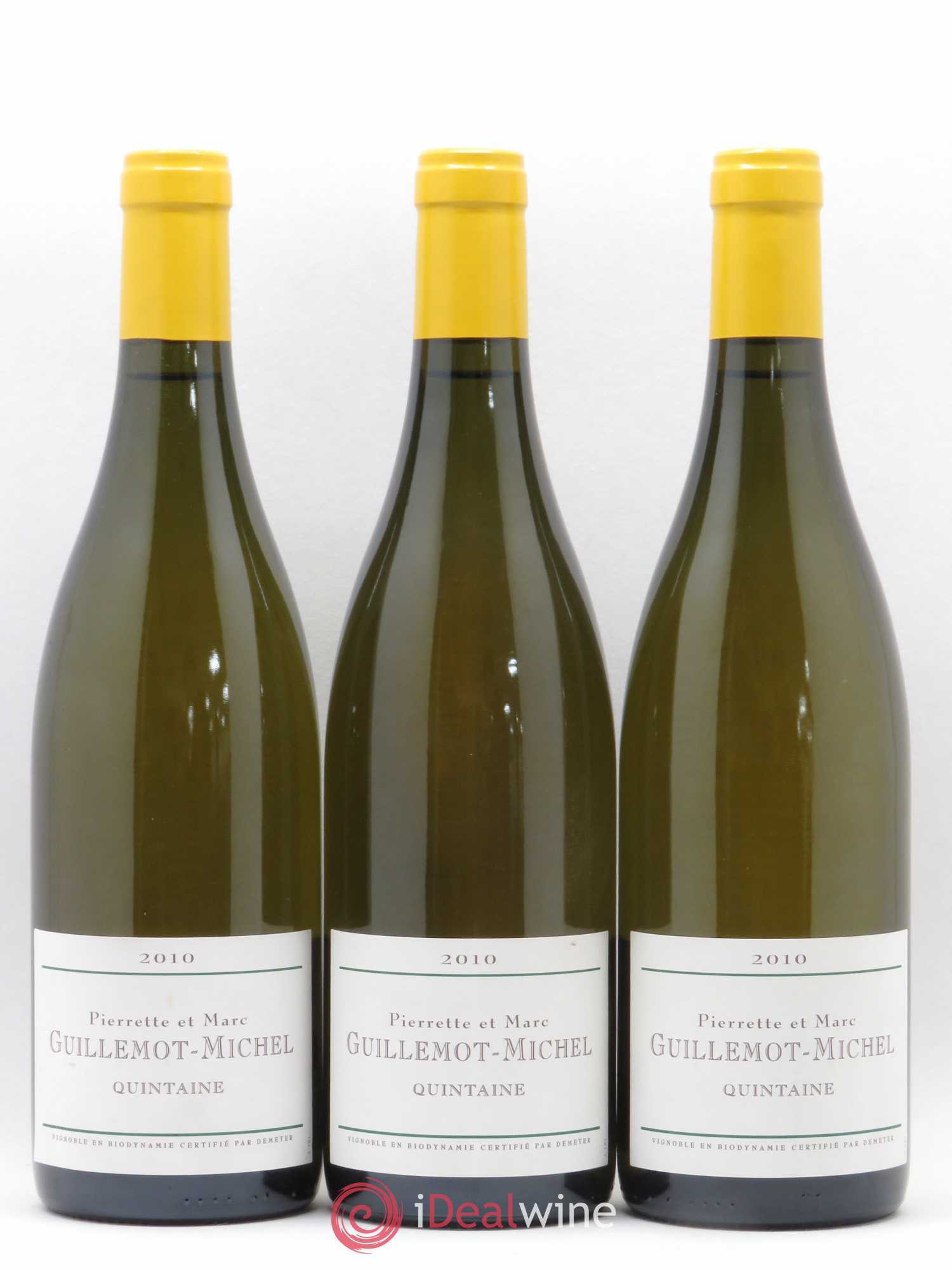Viré-Clessé Quintaine Michel Guillemot 2010 - Posten von 3 Flaschen - 0