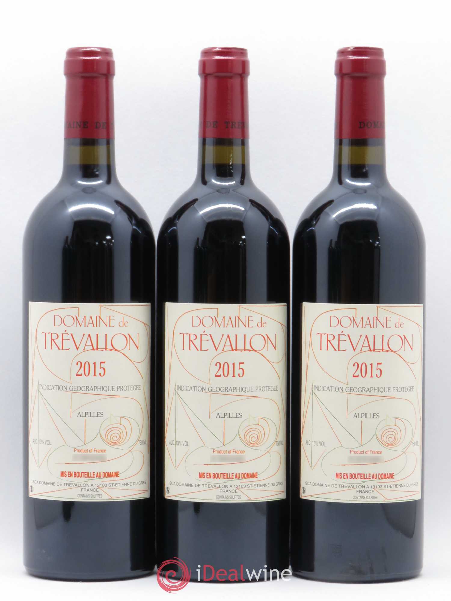 Alpilles Trévallon (Domaine de) Eloi Dürrbach 2015 - Lotto di 6 bottiglie - 1