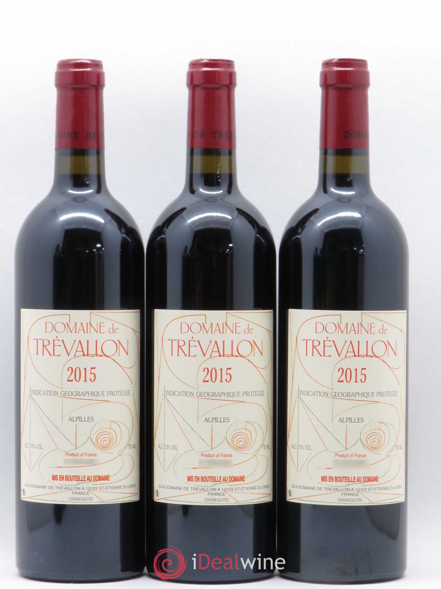 Alpilles Trévallon (Domaine de) Eloi Dürrbach 2015 - Lotto di 6 bottiglie - 2