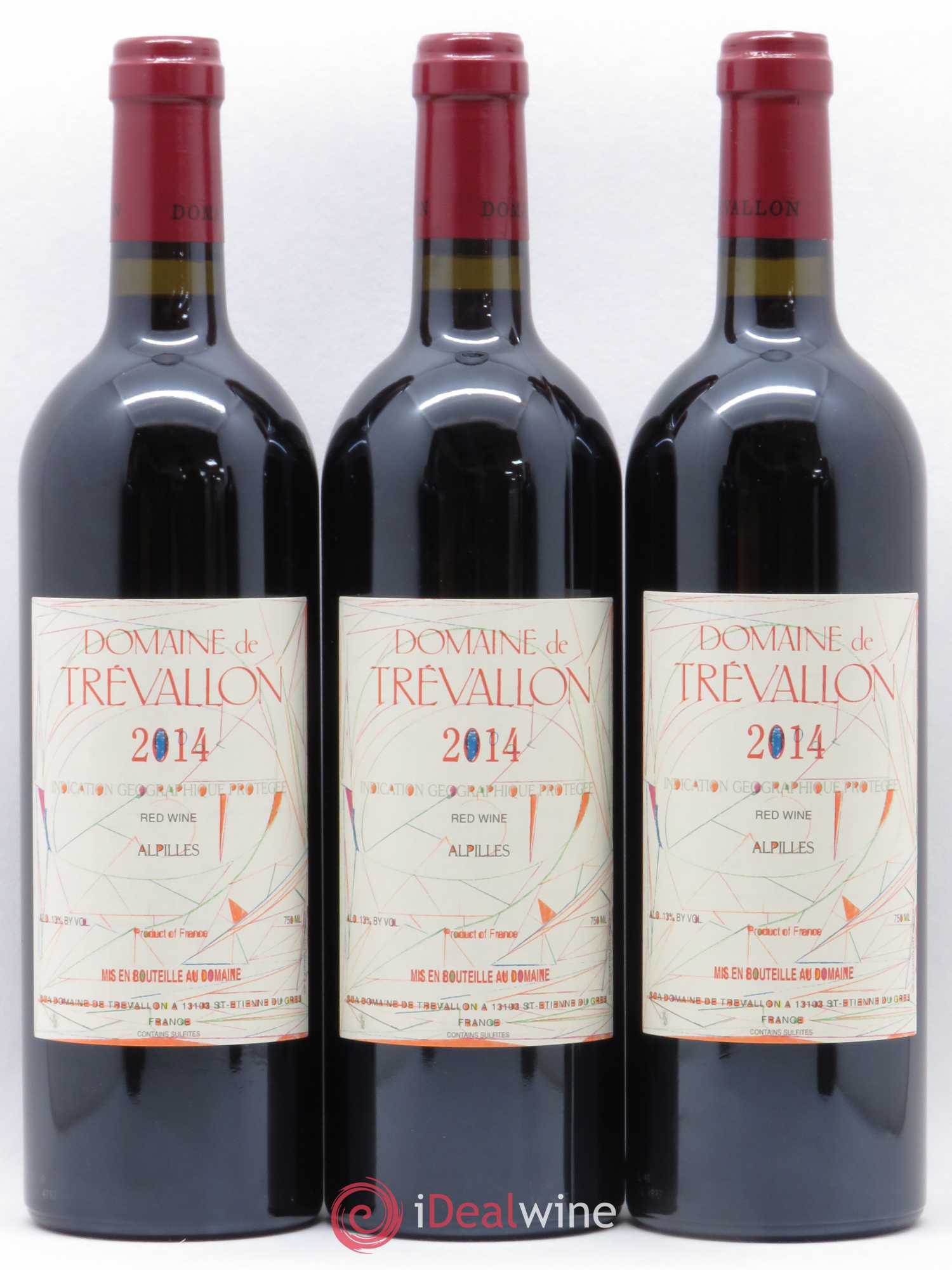 Alpilles Trévallon (Domaine de) Eloi Dürrbach 2014 - Lot de 6 bouteilles - 1