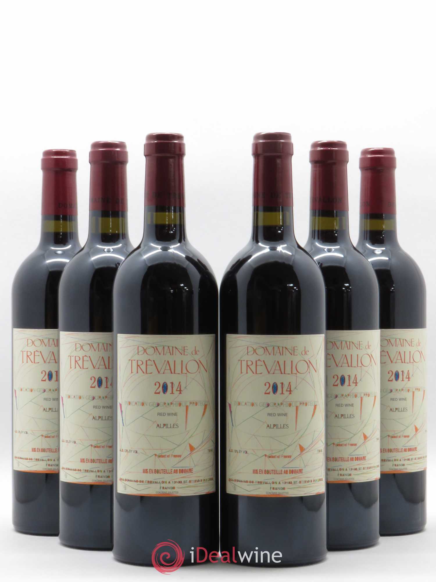 Alpilles Trévallon (Domaine de) Eloi Dürrbach 2014 - Lot de 6 bouteilles - 0