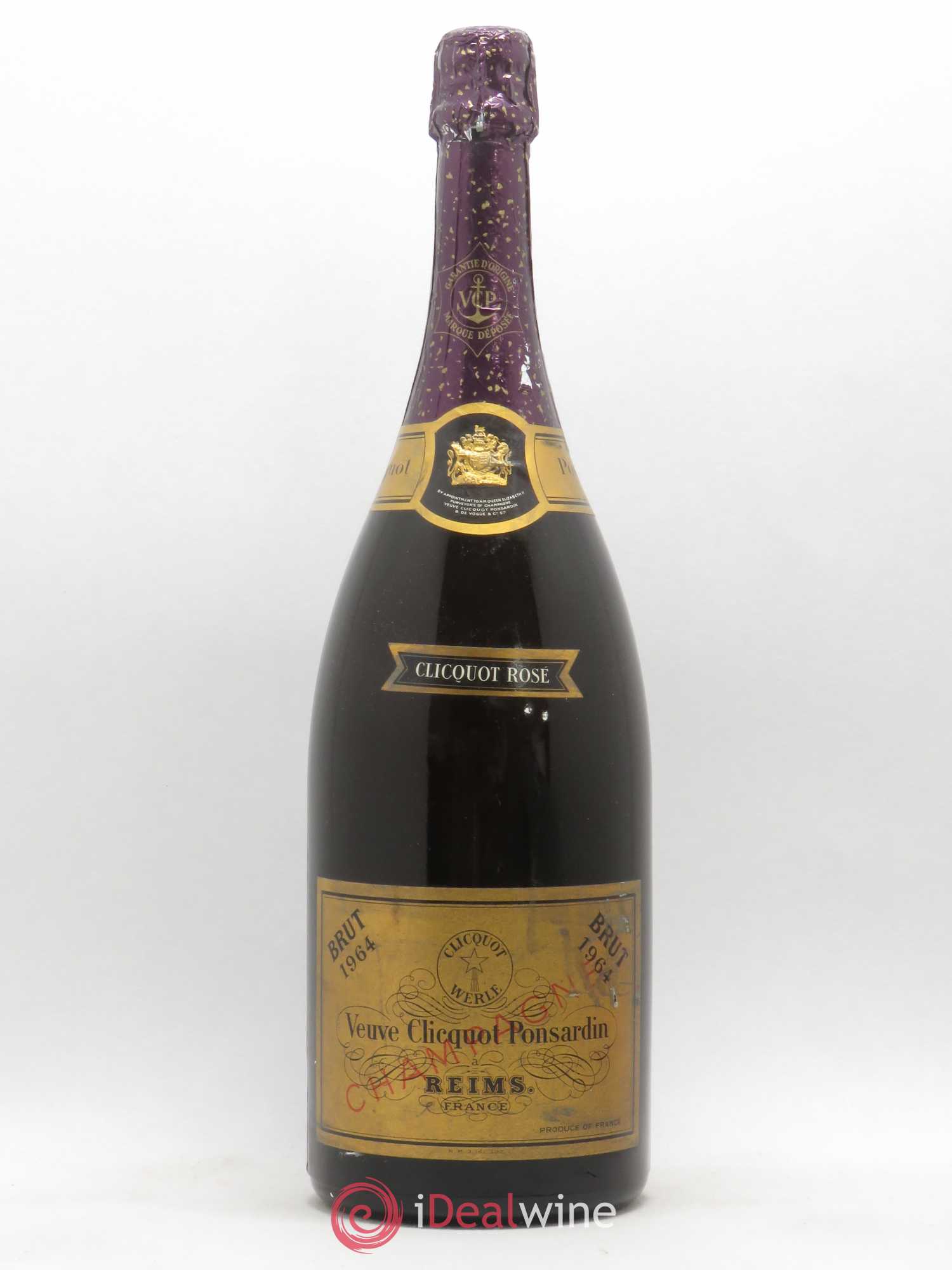 Champagne - Veuve Cliquot Ponsardin 1964 - Posten von 1 Magnum - 0