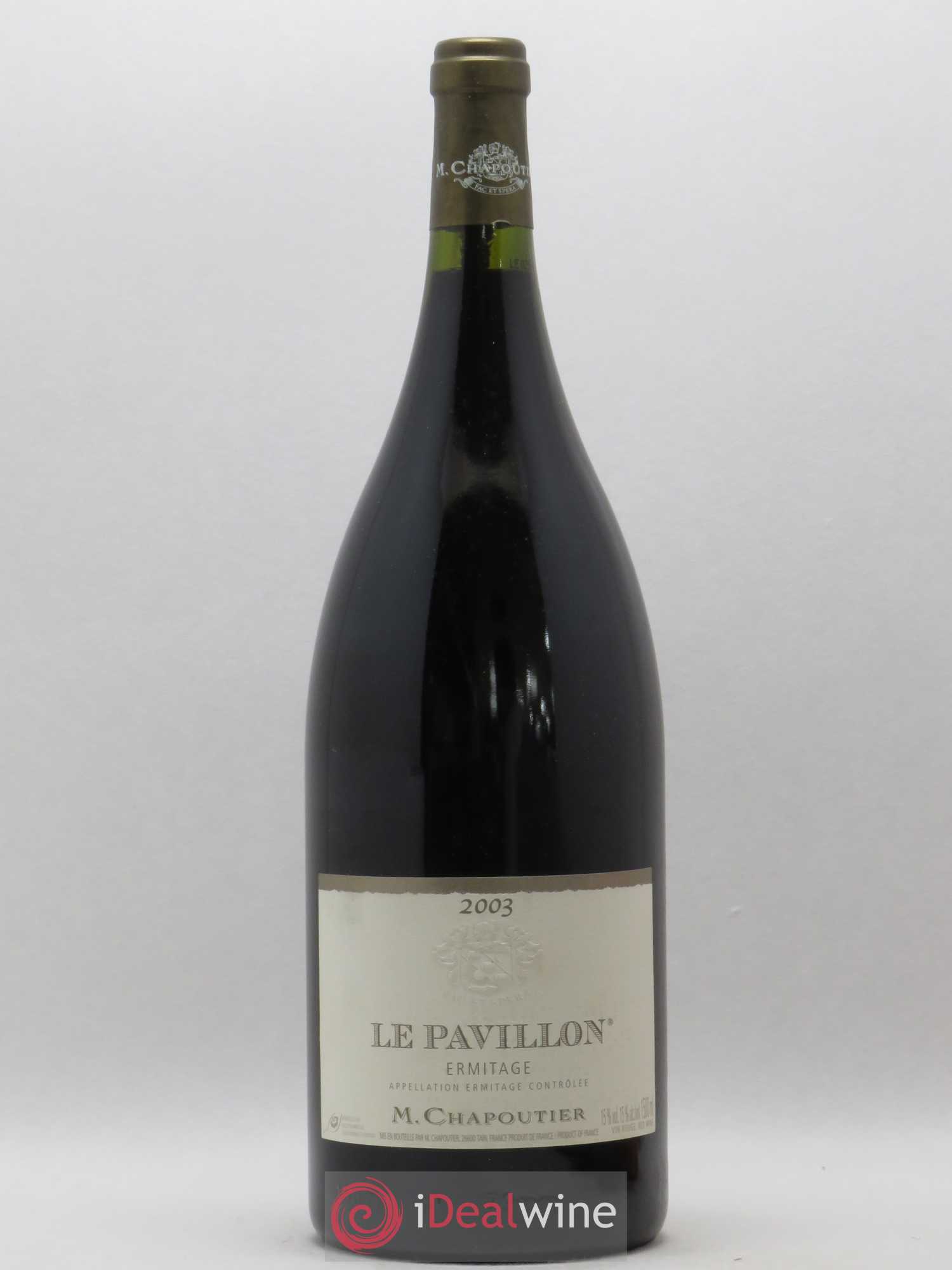 Hermitage Ermitage Le Pavillon Chapoutier 2003 - Lot de 1 magnum - 0