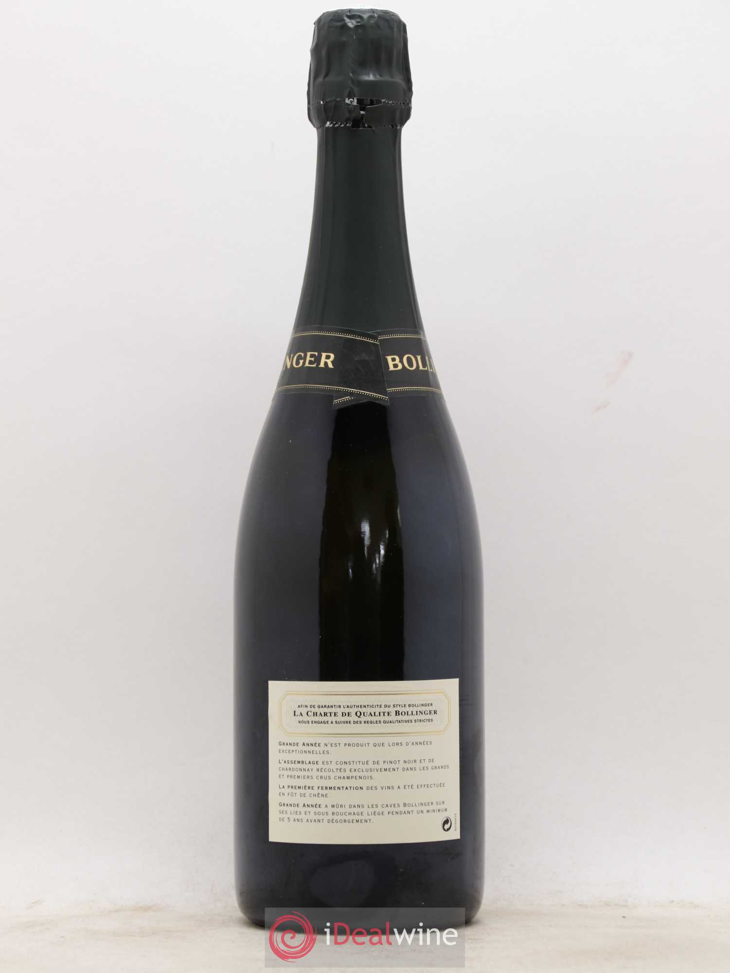 La Grande Année Brut Bollinger Brut 1990 - Lot de 1 bouteille - 1