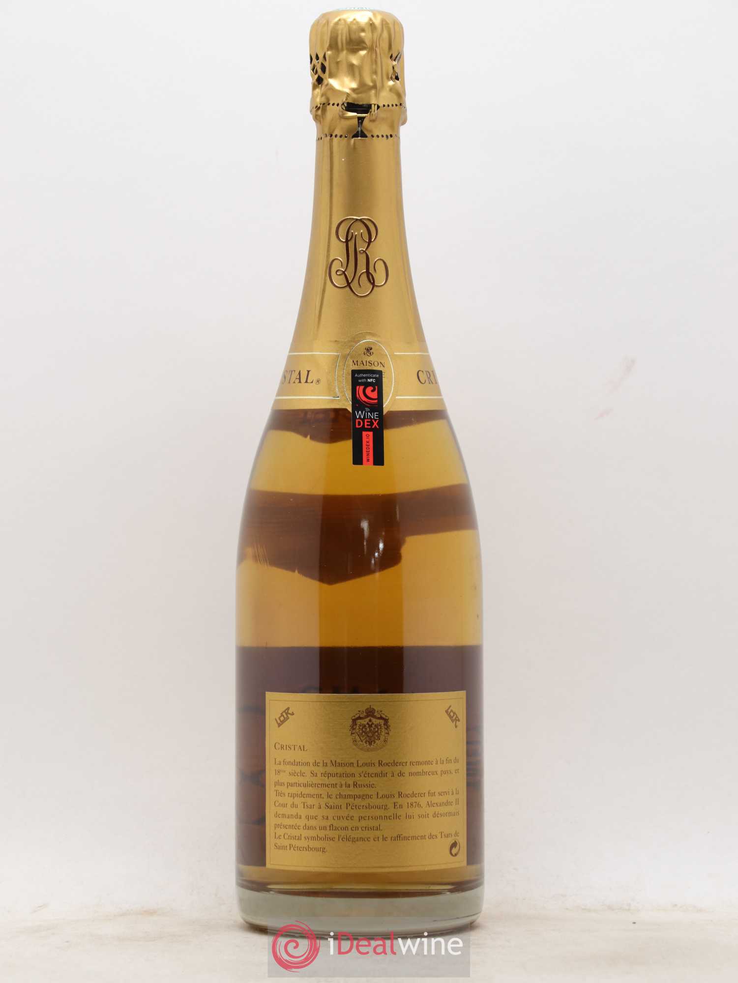 Cristal Louis Roederer Brut 1990 - Lot de 1 bouteille - 1