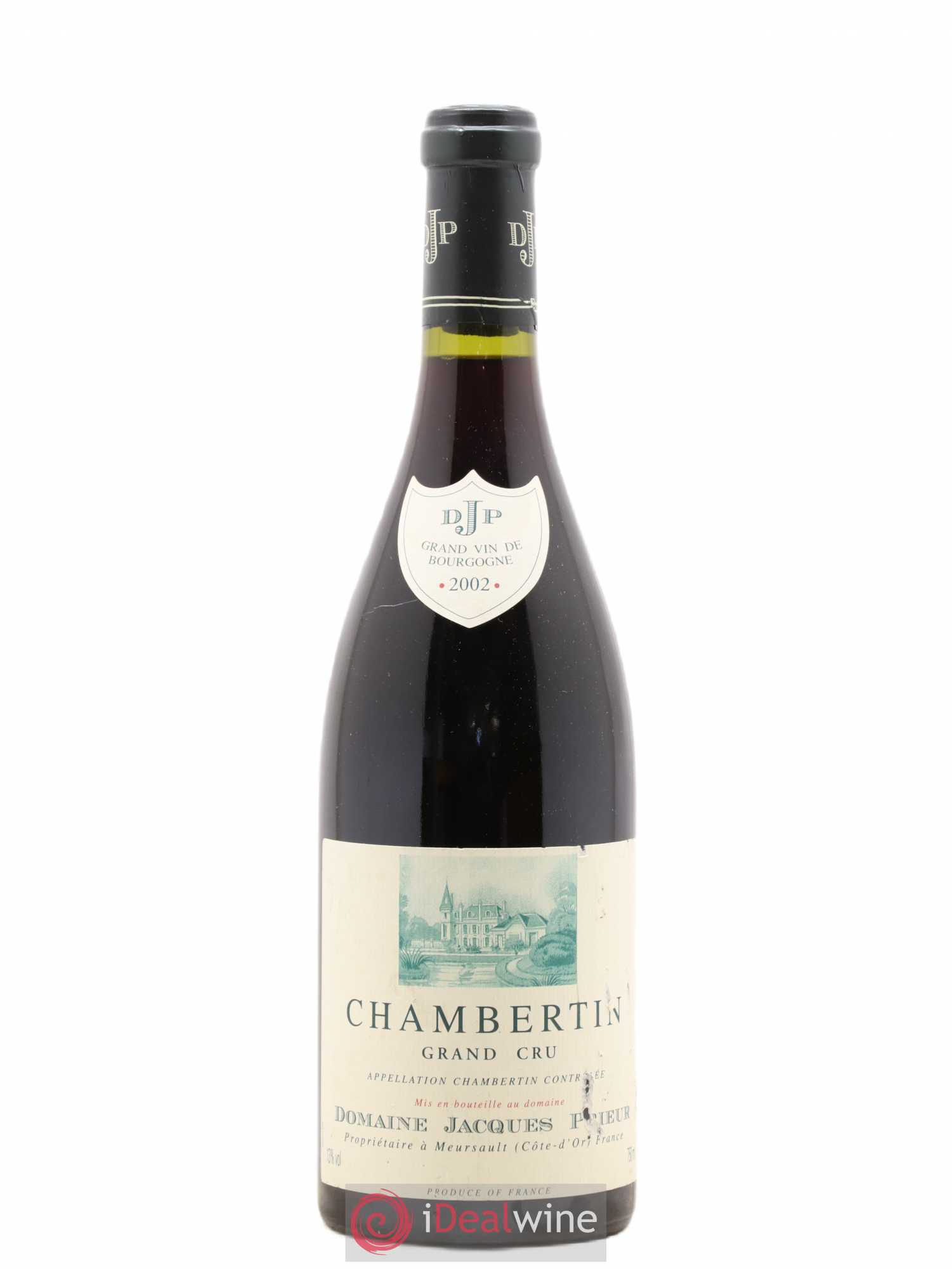 Chambertin Grand Cru Jacques Prieur (Domaine) 2002 - Lot de 1 bouteille - 0