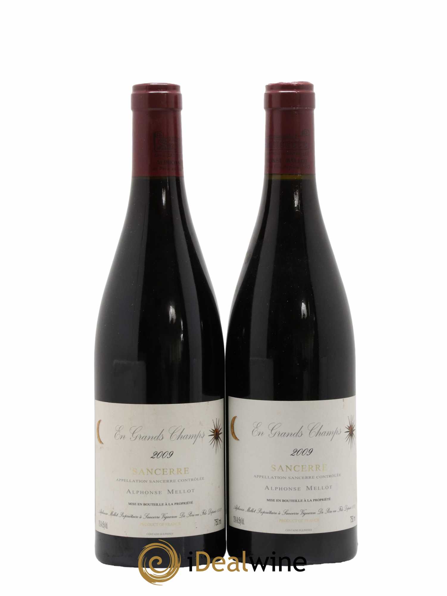 Sancerre En Grands Champs Alphonse Mellot 2009 - Lot de 2 bouteilles - 0