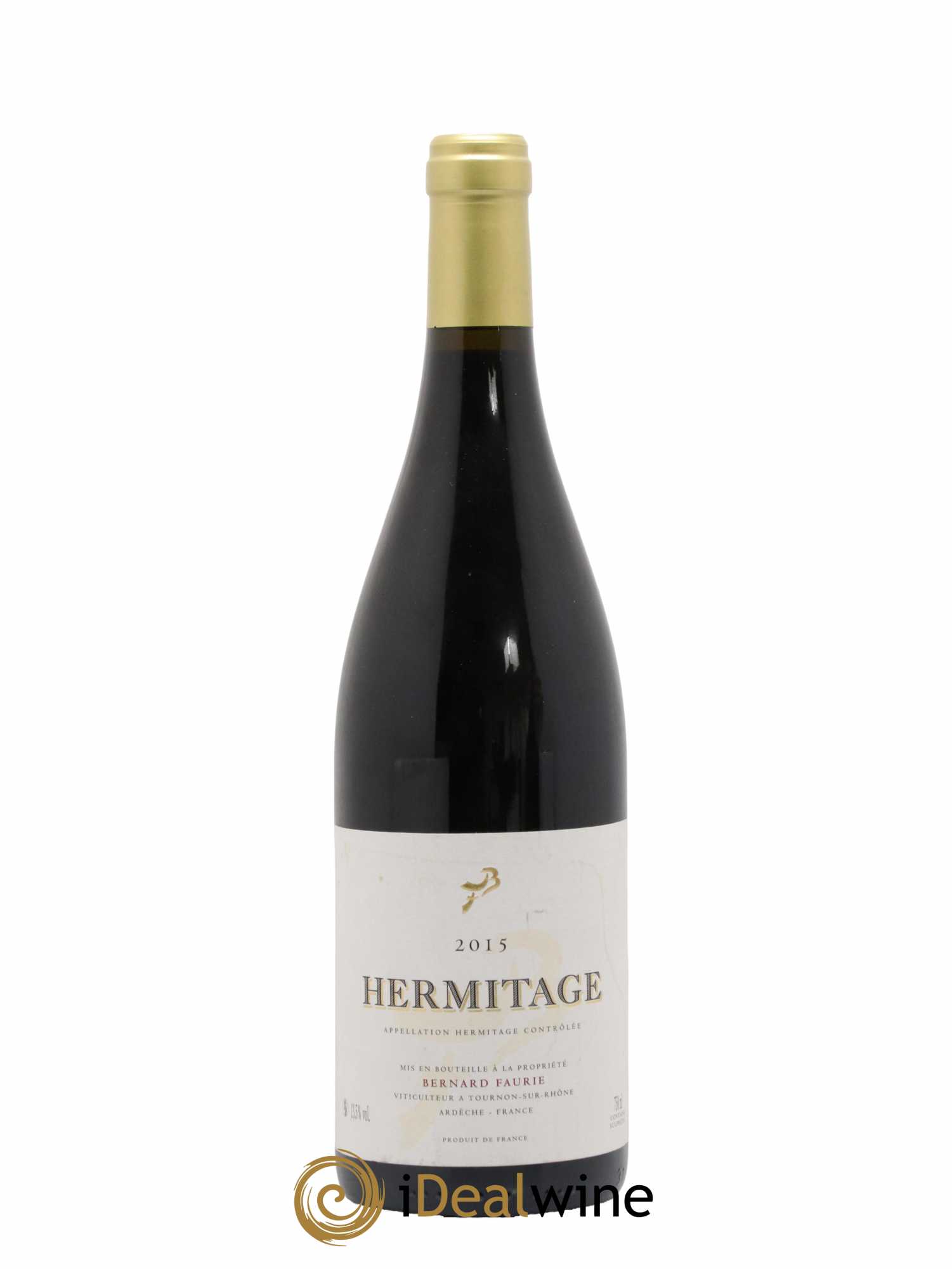 Hermitage Bessards Méal (capsule dorée) Bernard Faurie 2015 - Lotto di 1 bottiglia - 0