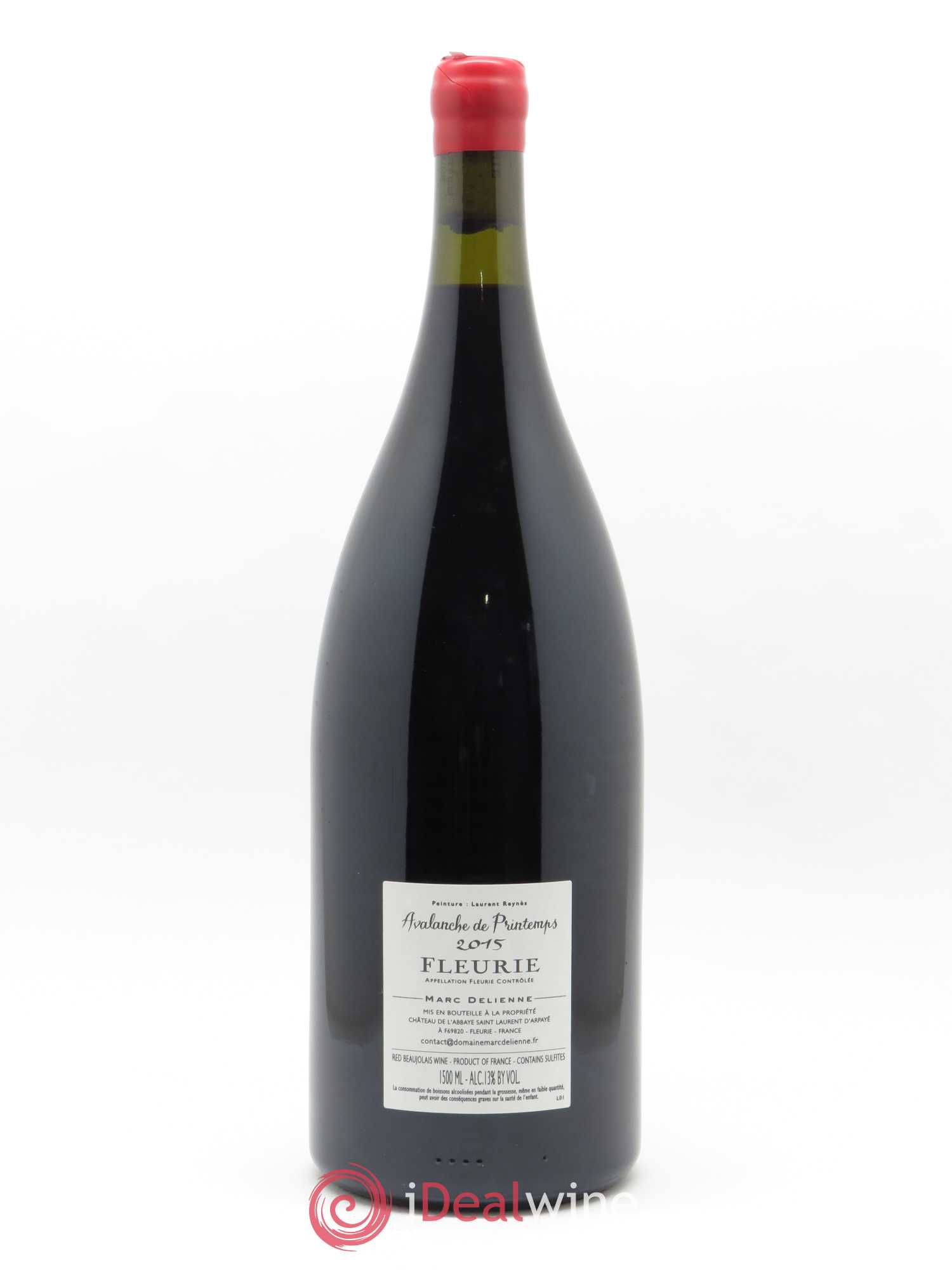 Fleurie Avalanche de Printemps Marc Delienne 2015 - Lot de 1 magnum - 1