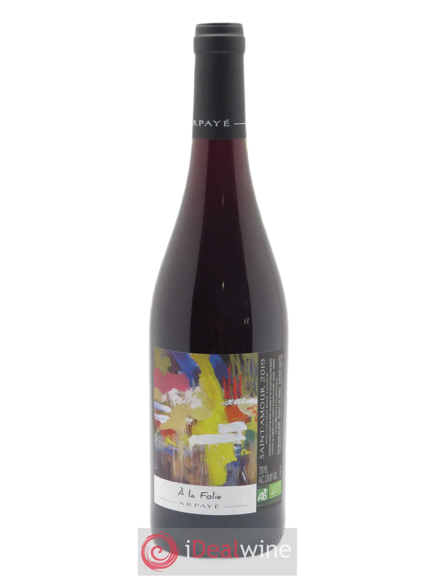 Saint-Amour A la folie Marc Delienne 2019 - Lot of 1 bottle - 0