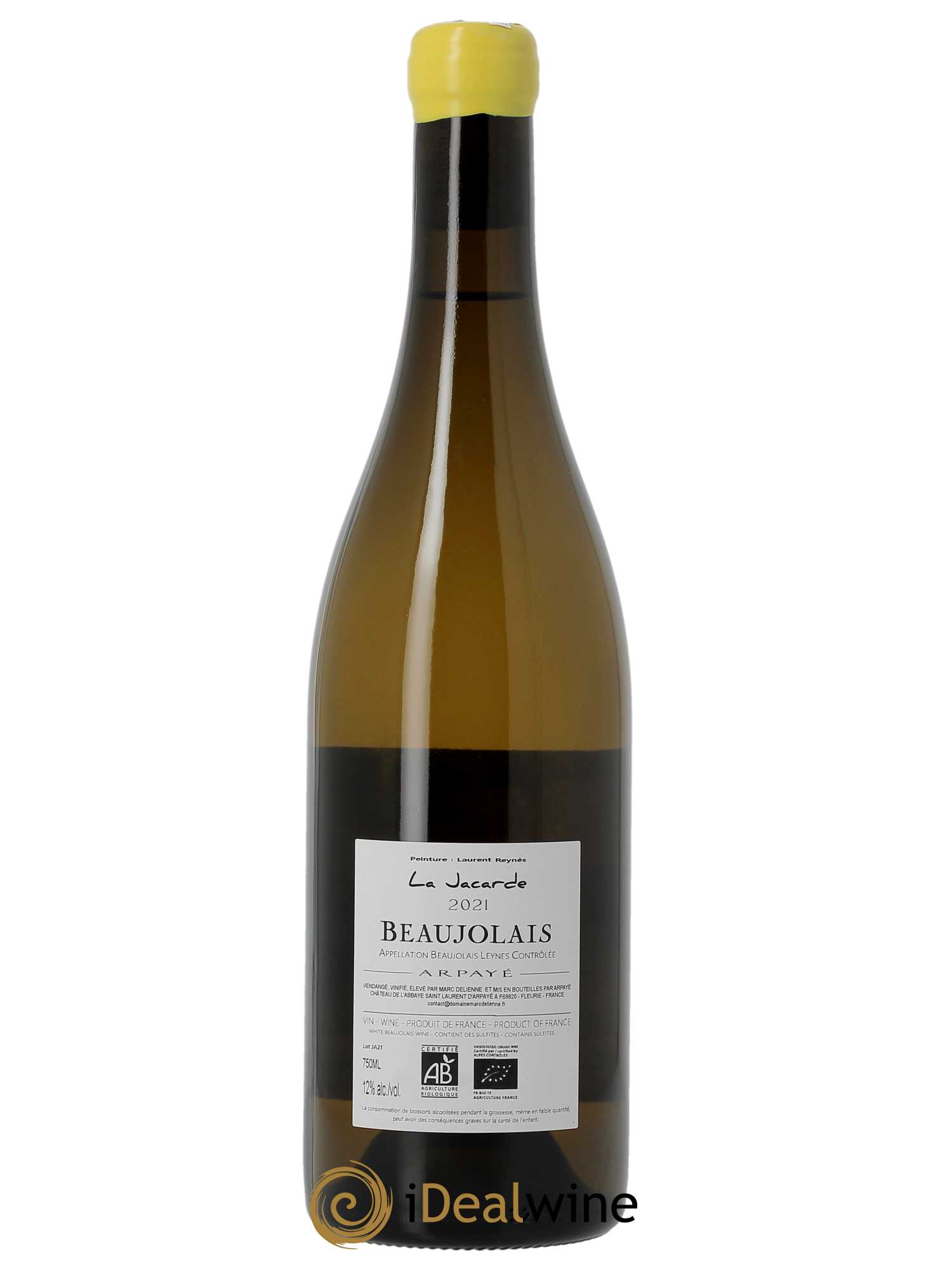 Beaujolais La Jacarde Marc Delienne 2021 - Lotto di 1 bottiglia - 1