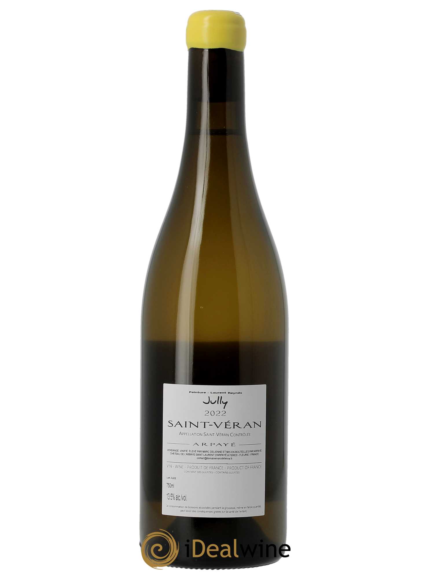Saint-Véran Marc Delienne 2022 - Lot de 1 bouteille - 1