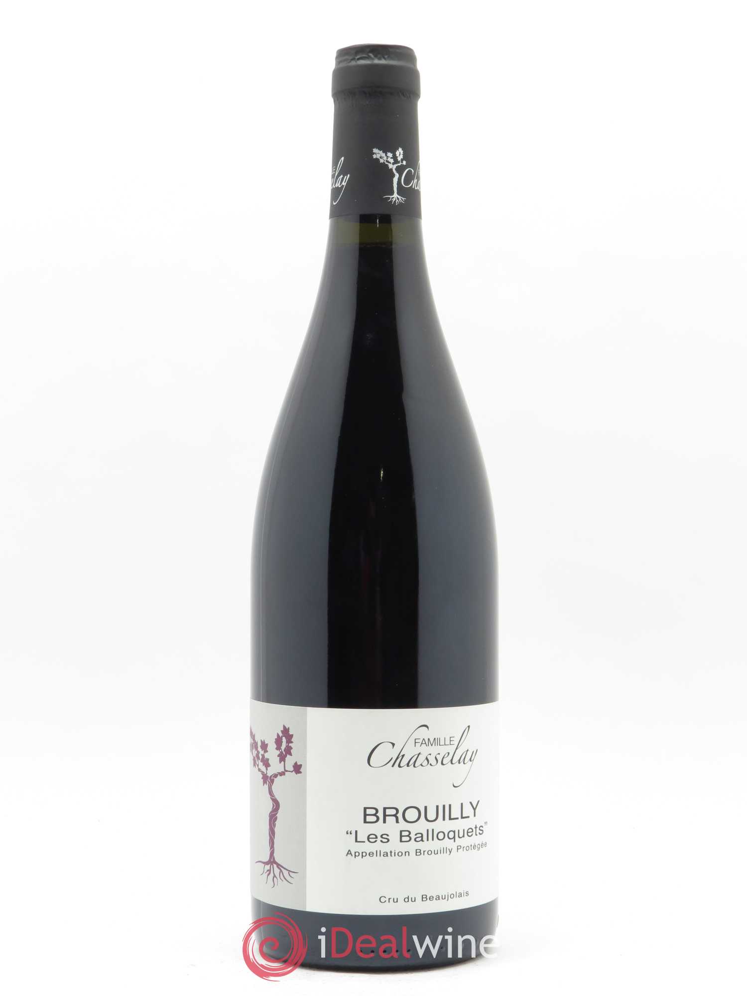 Brouilly Les Balloquets Chasselay 2017 - Lot de 1 bouteille - 0