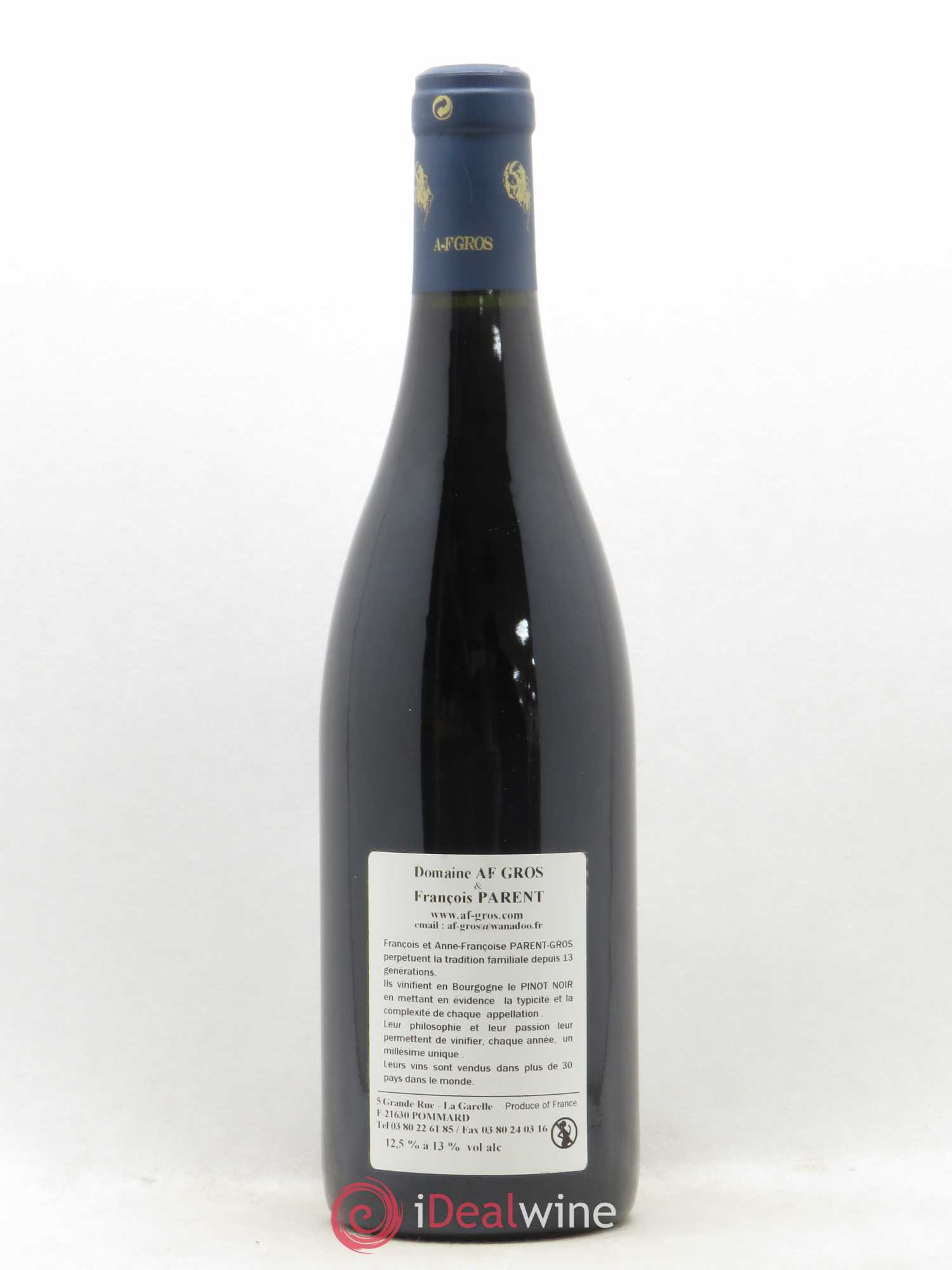 Richebourg Grand Cru A.-F. Gros 2010 - Lot de 1 bouteille - 1