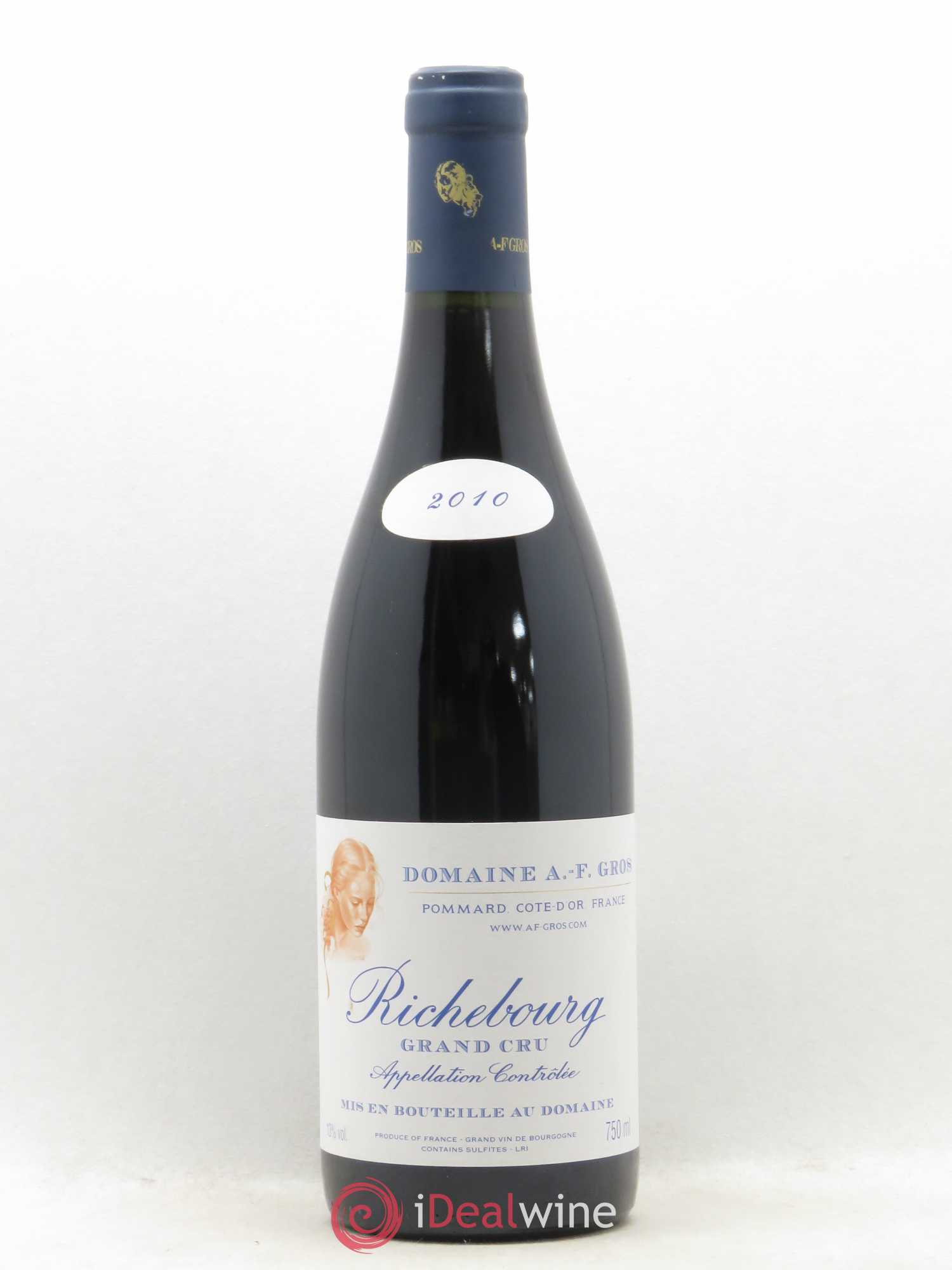 Richebourg Grand Cru A.-F. Gros 2010 - Lot de 1 bouteille - 0