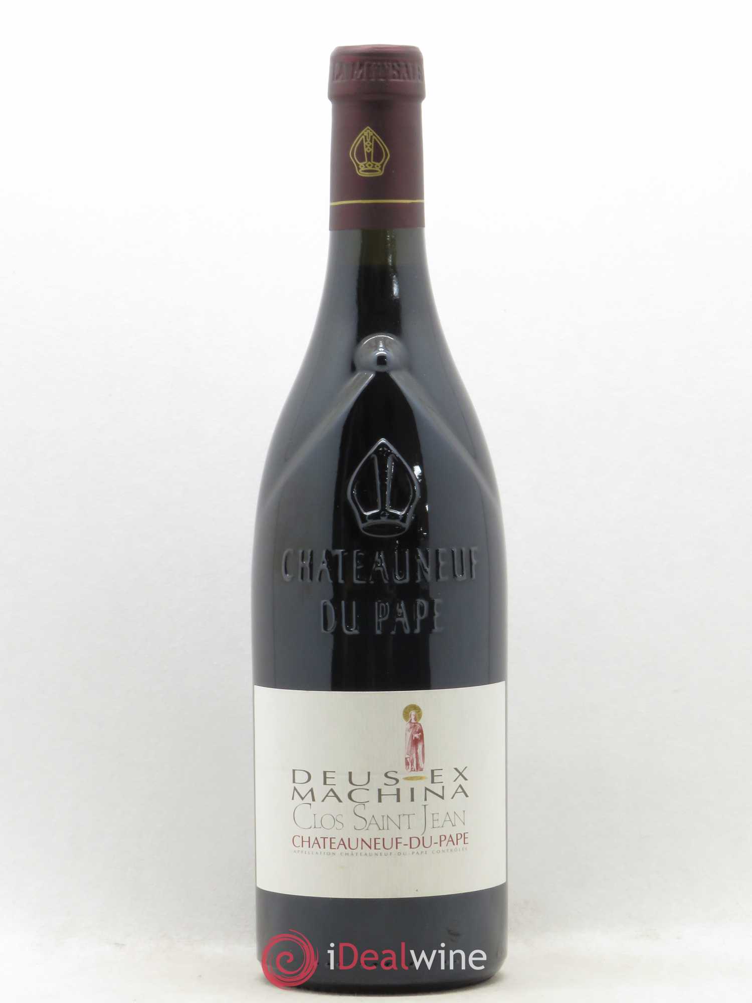 Châteauneuf-du-Pape Clos Saint-Jean Deus Ex Machina Pascal et Vincent Maurel 2012 - Lot de 1 bouteille - 0