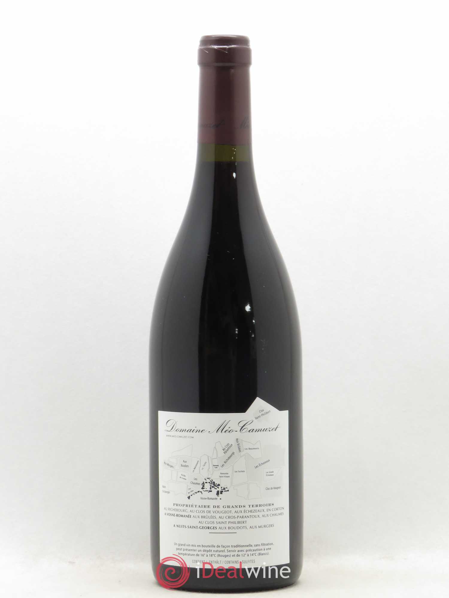 Vosne-Romanée 1er Cru Les Chaumes Méo-Camuzet (Domaine) 2012 - Lot de 1 bouteille - 1