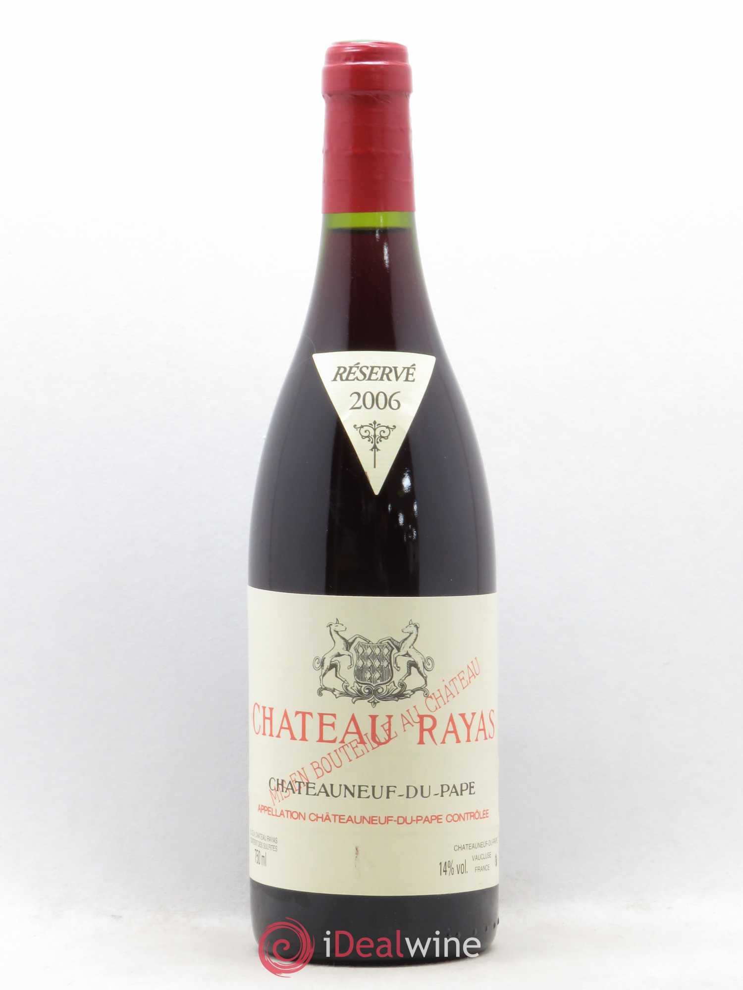 Châteauneuf-du-Pape Château Rayas Emmanuel Reynaud 2006 - Lot de 1 bouteille - 0