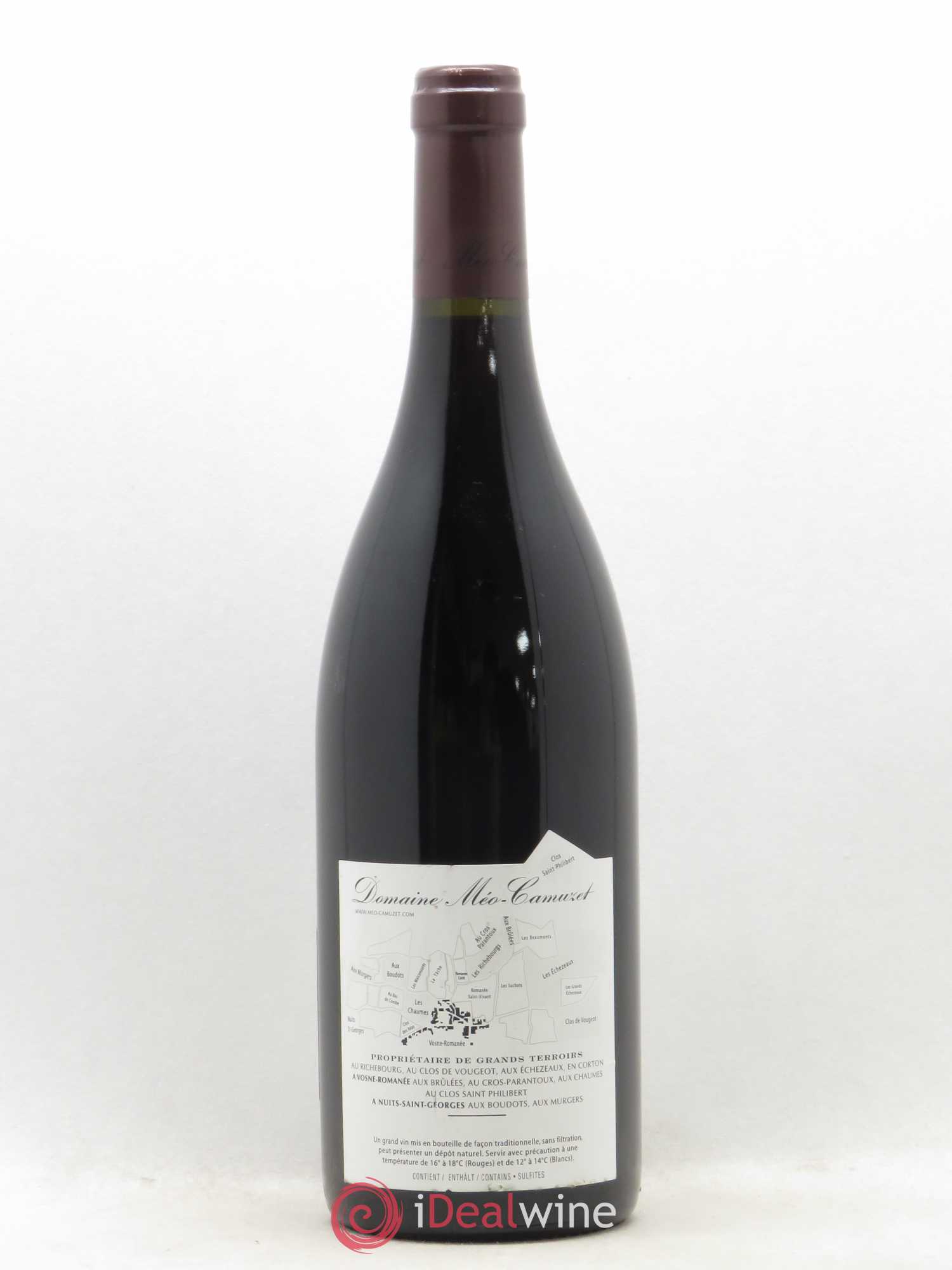 Vosne-Romanée 1er Cru Les Chaumes Méo-Camuzet (Domaine) 2010 - Lot de 1 bouteille - 1