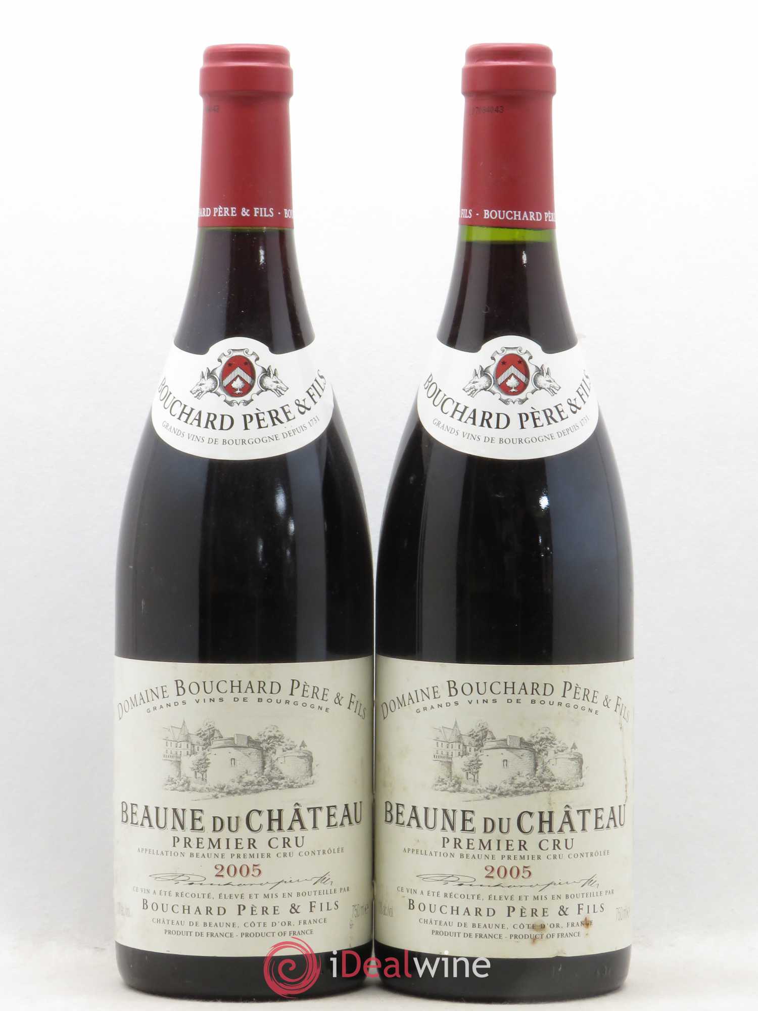 Beaune 1er Cru du Château Bouchard Père & Fils 2005 - Lot de 2 bouteilles - 0