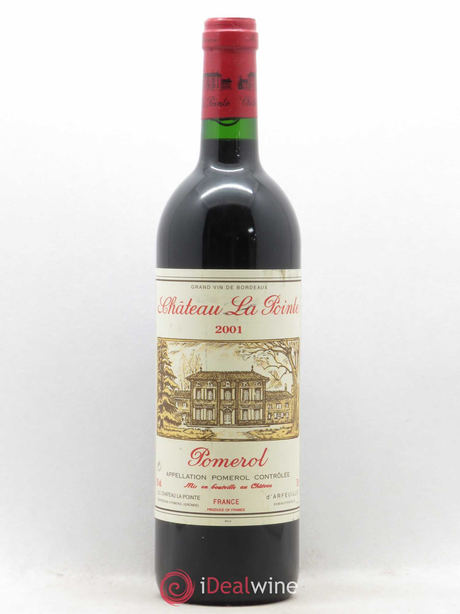 Château la Pointe 2001 - Lot de 1 bouteille - 0