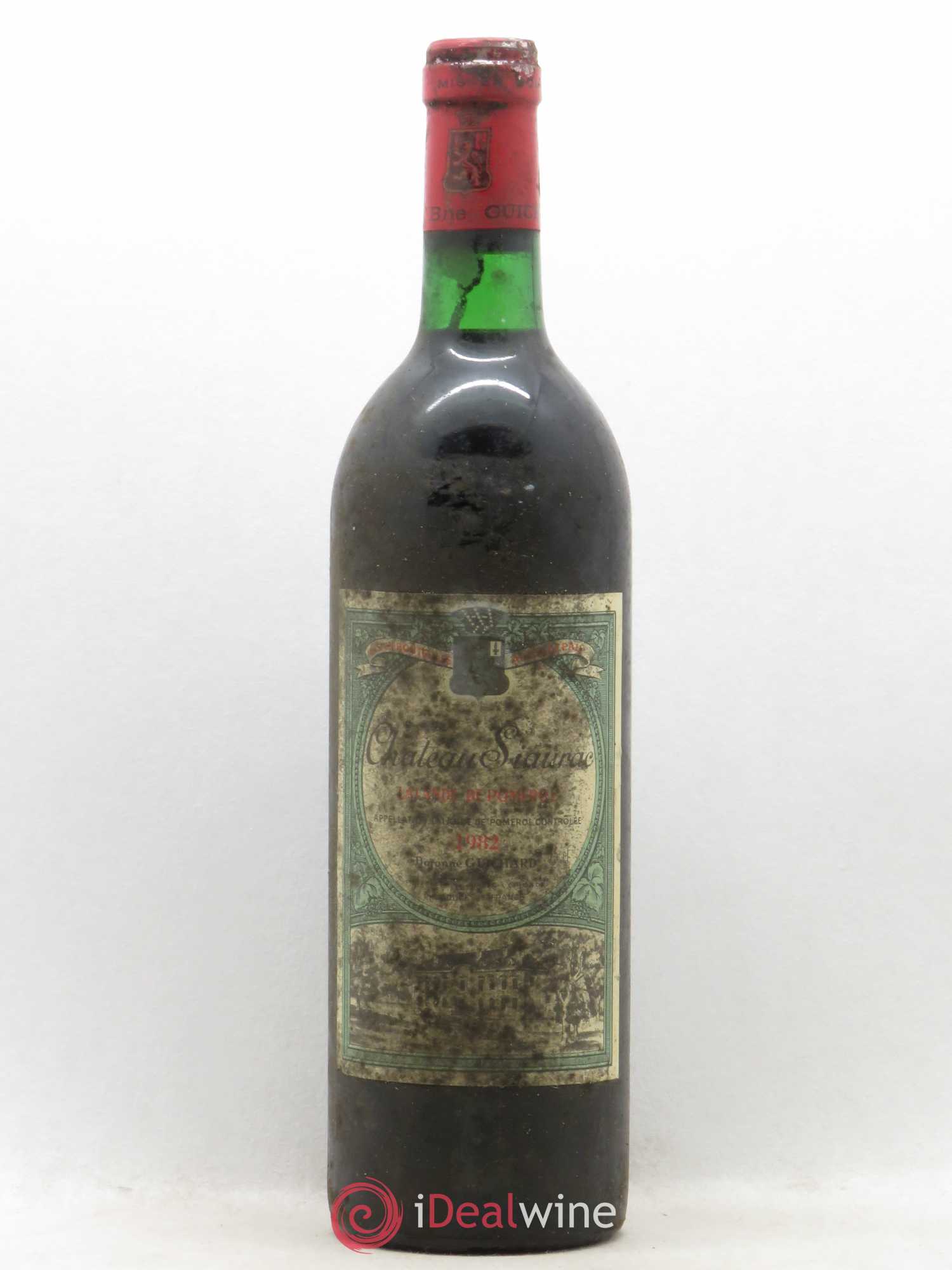 Château Siaurac 1982 - Lot de 1 bouteille - 0