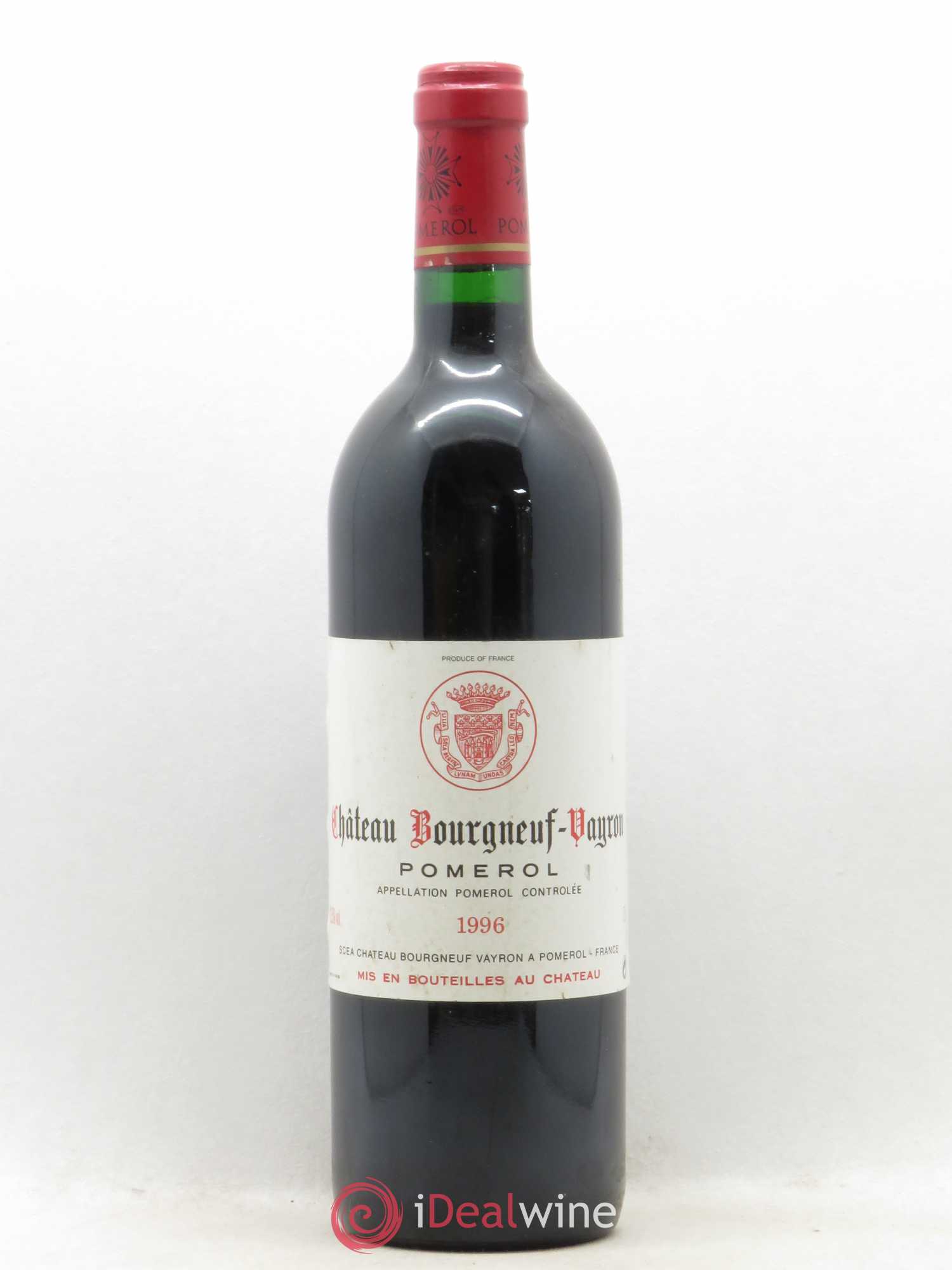 Château Bourgneuf Vayron 1996 - Lot de 1 bouteille - 0