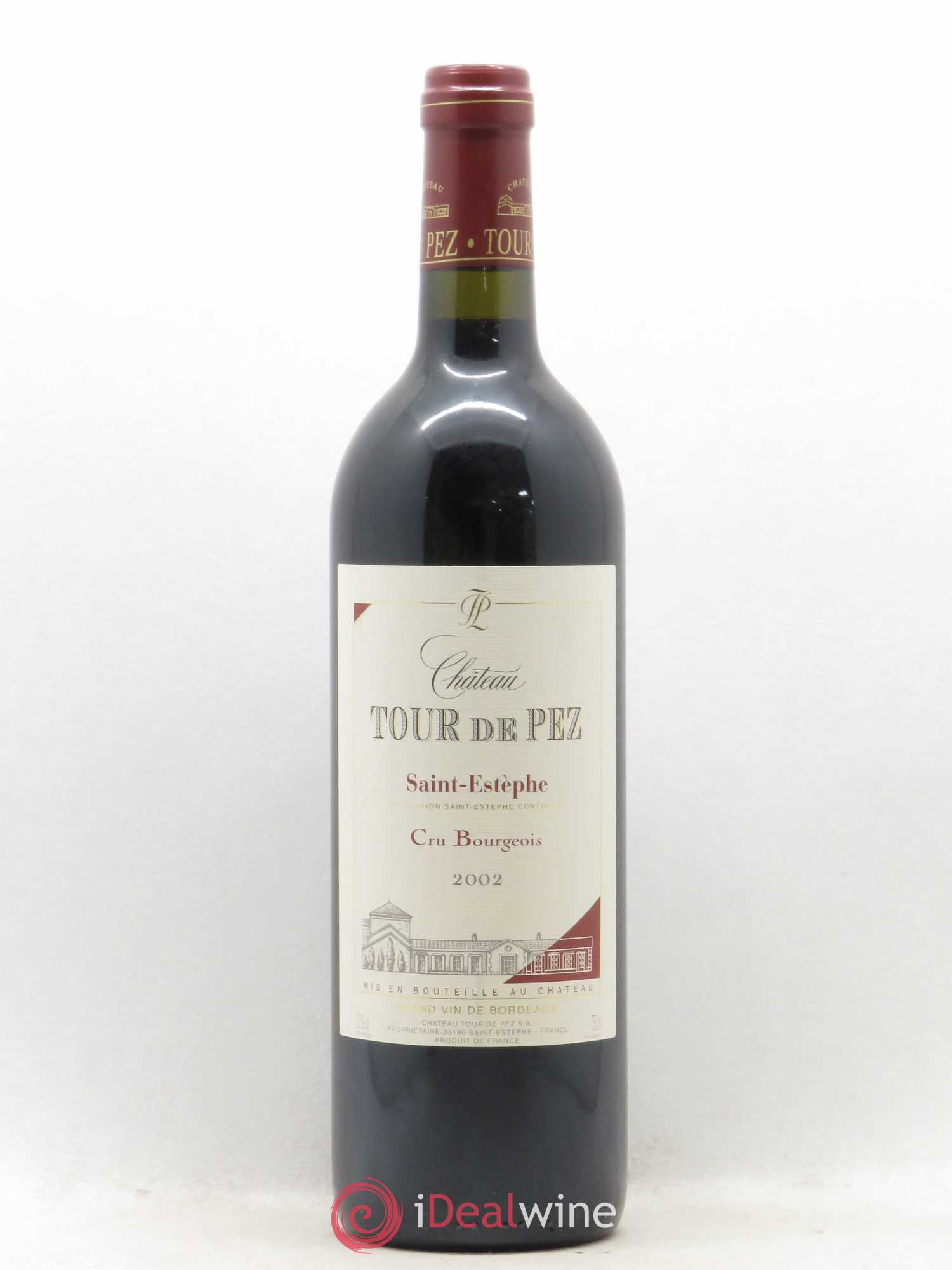 Château Tour de Pez Cru Bourgeois 2002 - Lot de 1 bouteille - 0