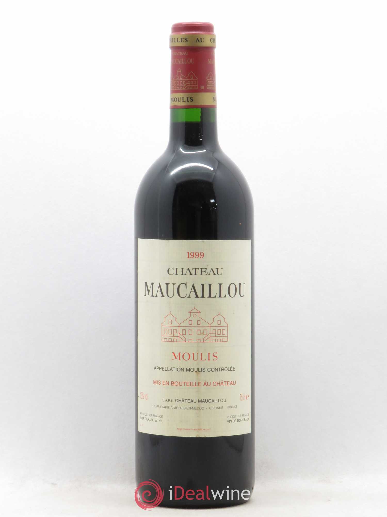 Château Maucaillou 1999 - Lot de 1 bouteille - 0