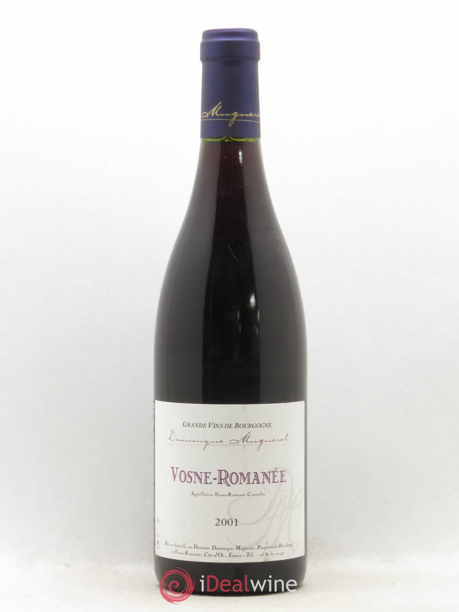 Vosne-Romanée Dominique Mugneret (Domaine) 2001 - Lot de 1 bouteille - 0