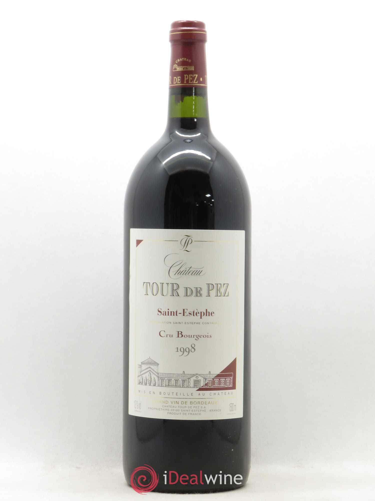 Château Tour de Pez Cru Bourgeois 1998 - Lot de 1 magnum - 0