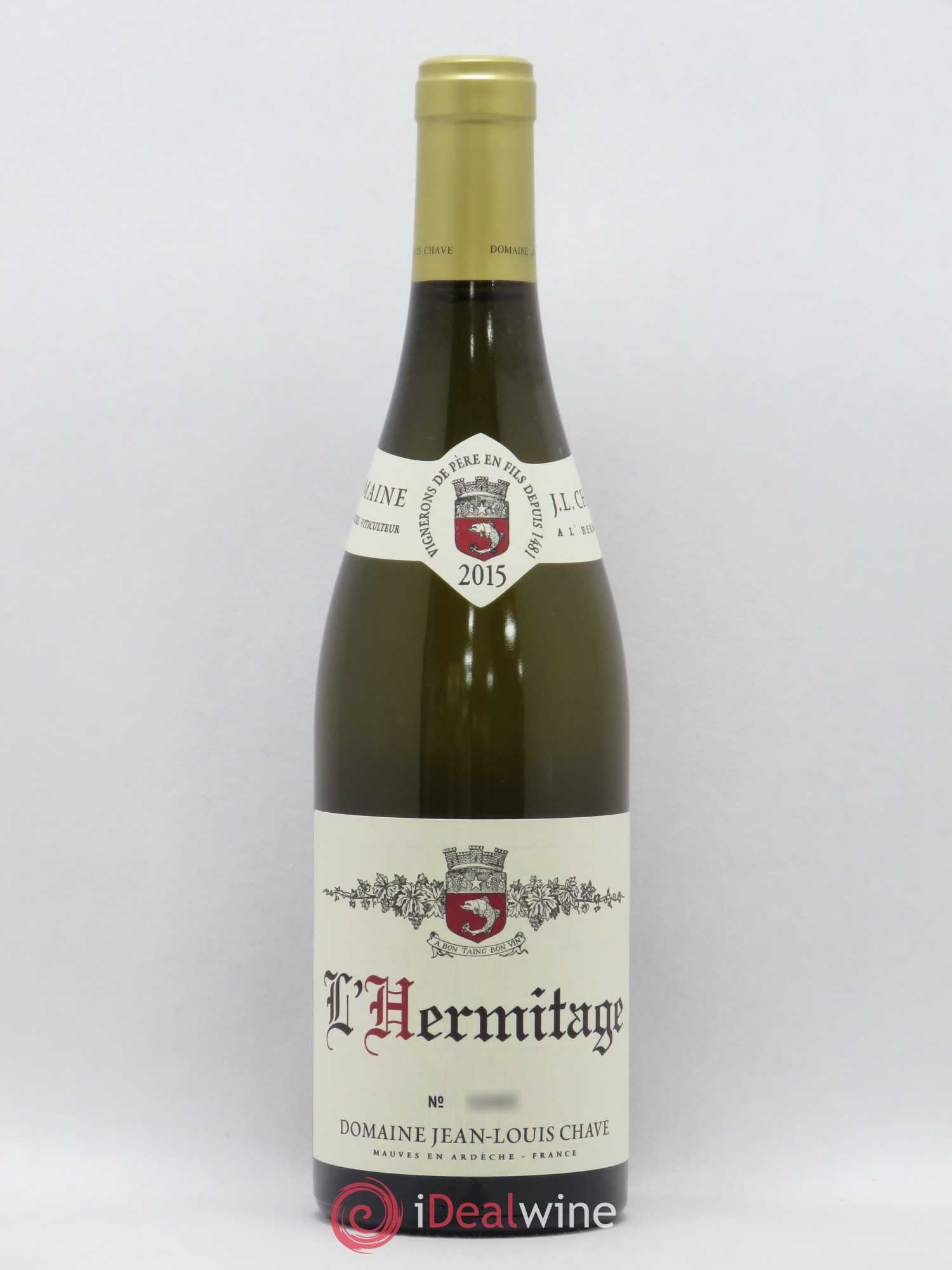 Hermitage Jean-Louis Chave 2015 - Lot de 1 bouteille - 0