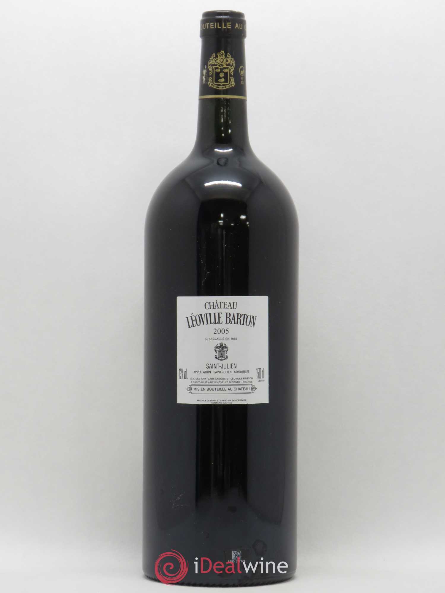 Château Léoville Barton 2ème Grand Cru Classé 2005 - Lot de 1 magnum - 1