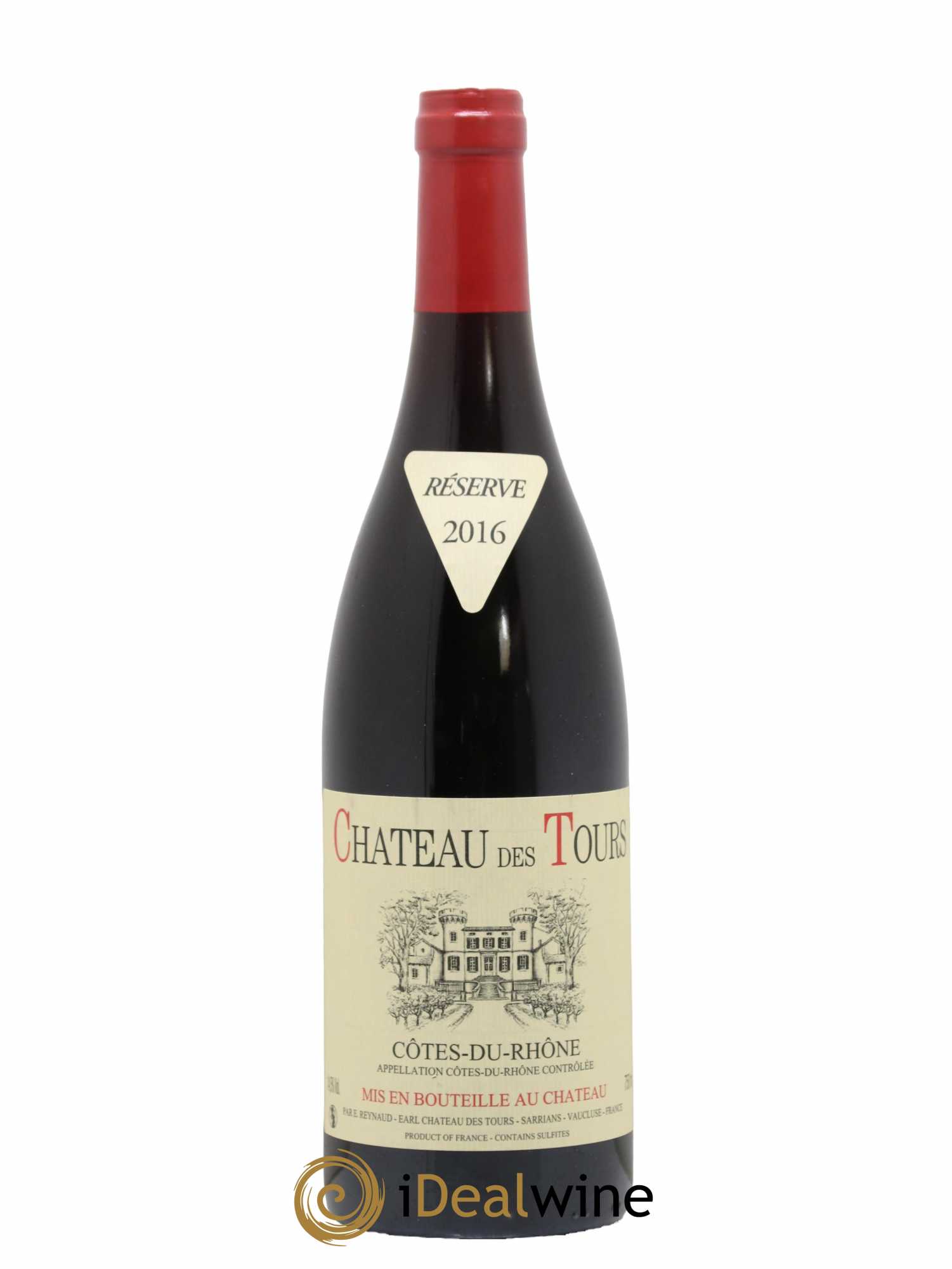 Côtes-du-Rhône Château des Tours Emmanuel Reynaud 2016 - Lot de 1 bouteille - 0