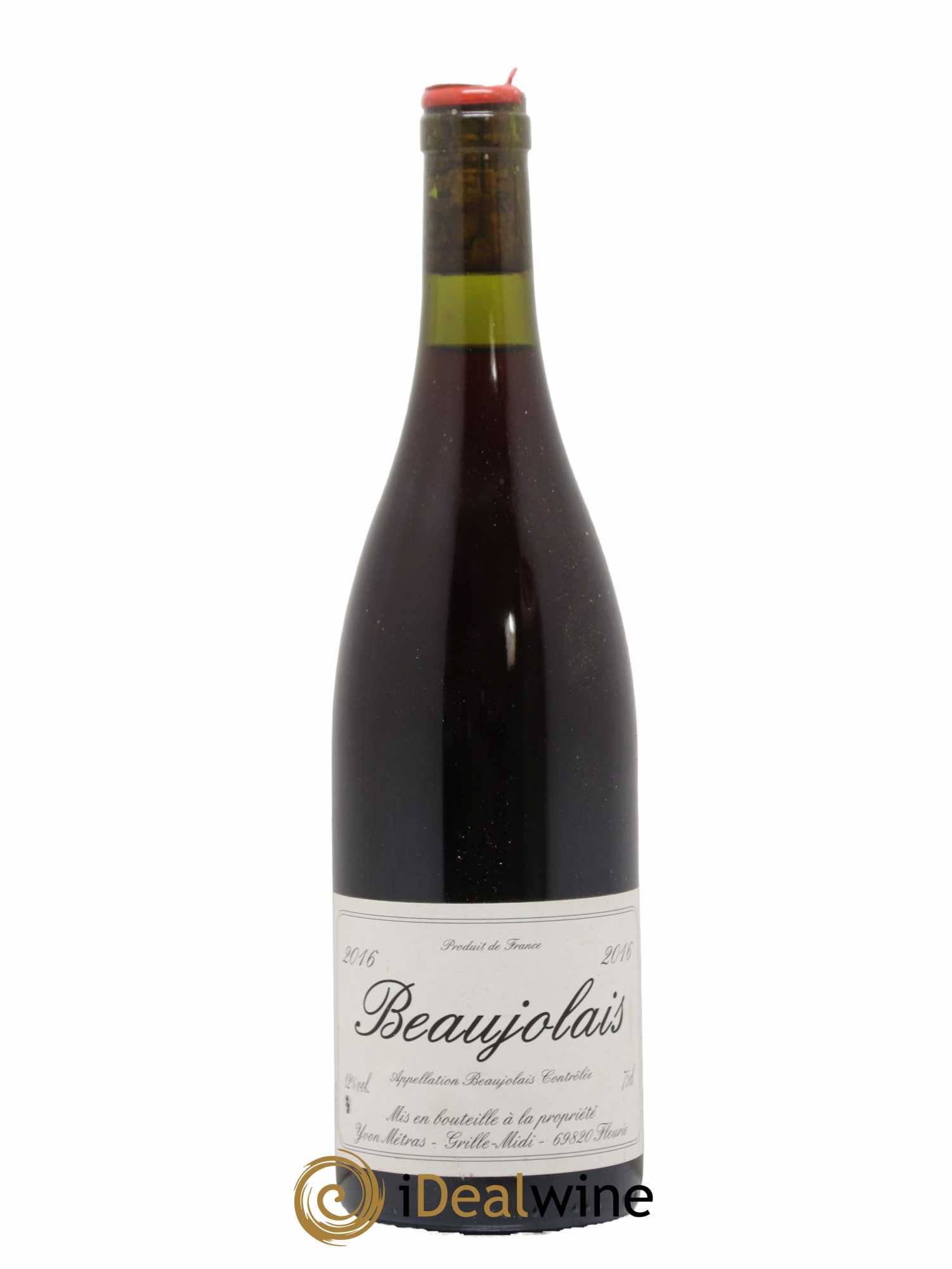 Beaujolais Yvon Métras 2016 - Lot de 1 bouteille - 0