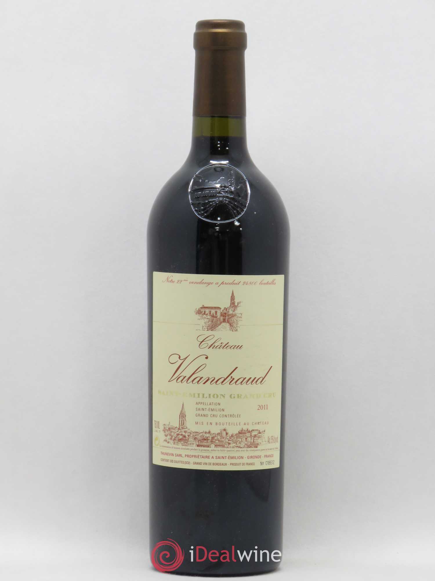 Château de Valandraud 2011 - Posten von 1 Flasche - 0