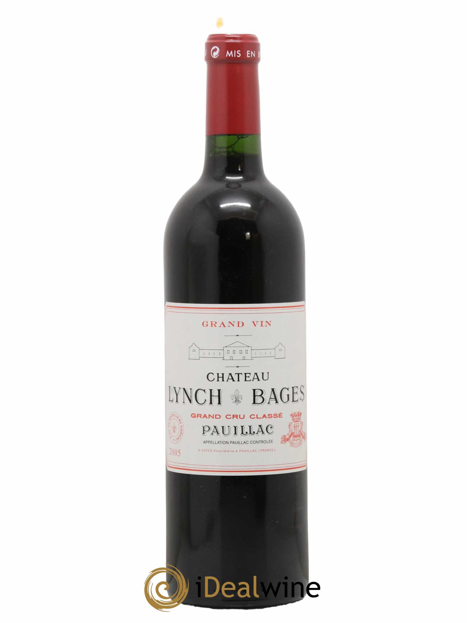 Château Lynch Bages 5ème Grand Cru Classé 2005 - Lot de 1 bouteille - 0