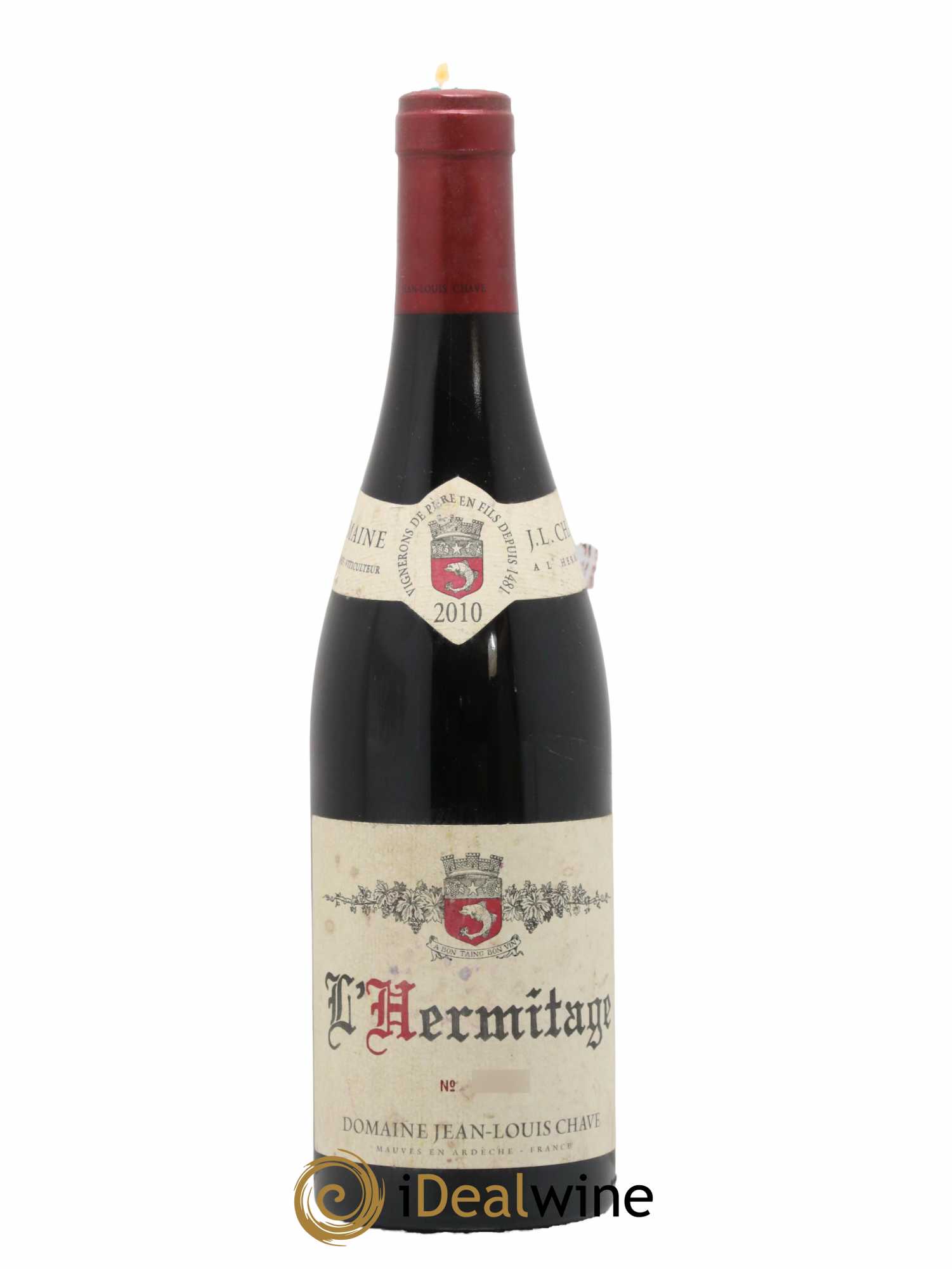 Hermitage Jean-Louis Chave 2010 - Lot de 1 bouteille - 0