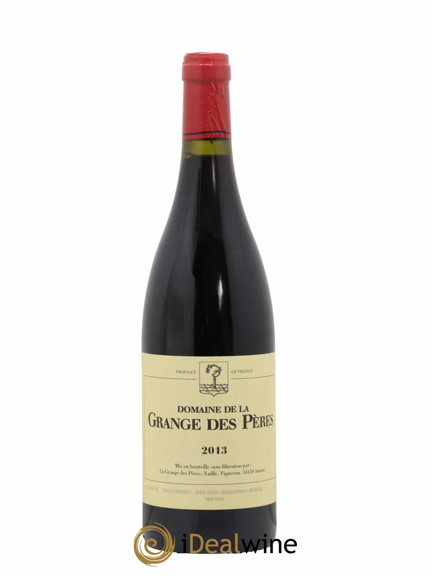 Pays d'Hérault Grange des Pères Laurent Vaillé 2013 - Lot de 1 bouteille - 0