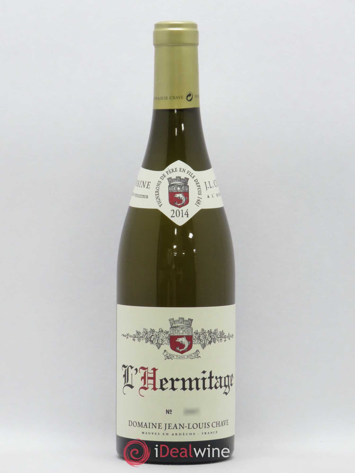 Hermitage Jean-Louis Chave 2014 - Lot de 1 bouteille - 0