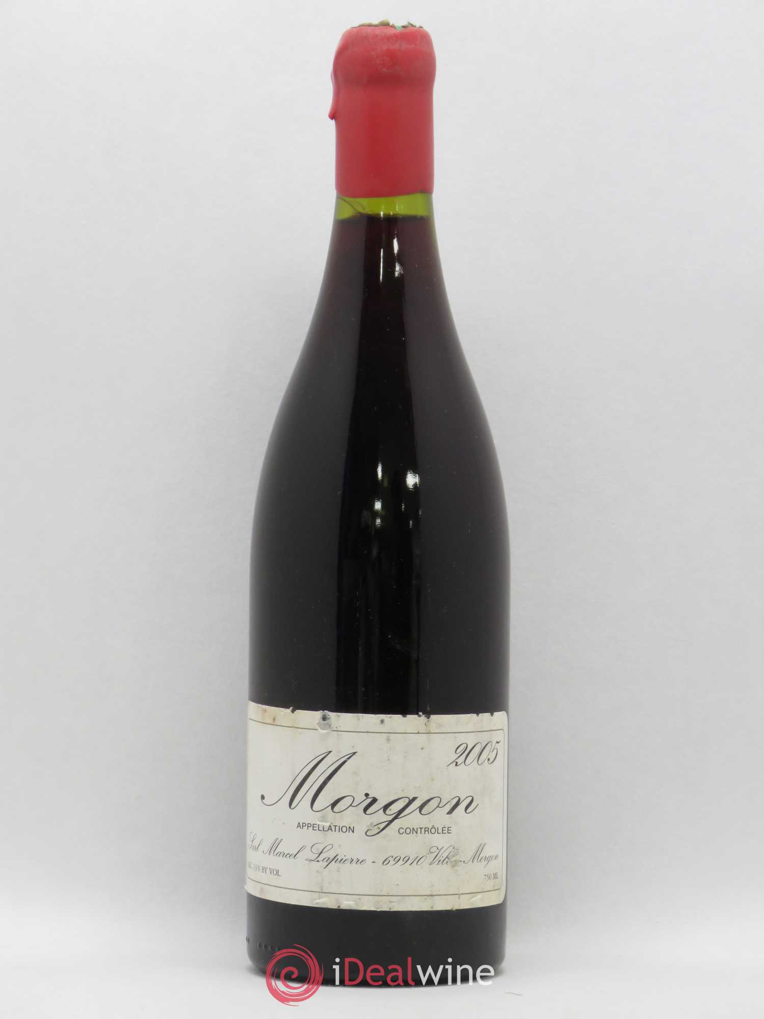 Morgon Marcel Lapierre (Domaine) 2005 - Lot de 1 bouteille - 0