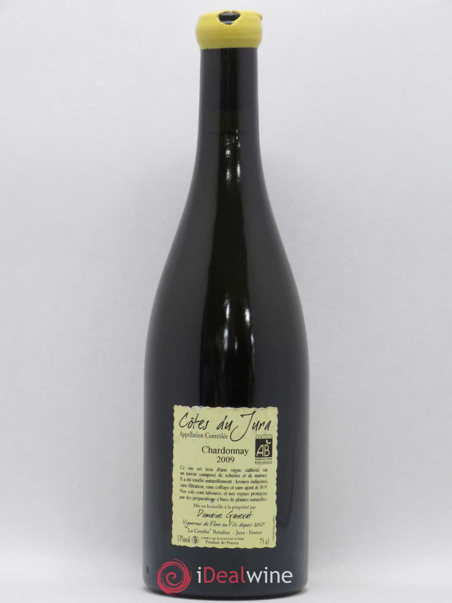 Côtes du Jura Grusse en Billat Jean-François Ganevat (Domaine) 2009 - Lot de 1 bouteille - 1