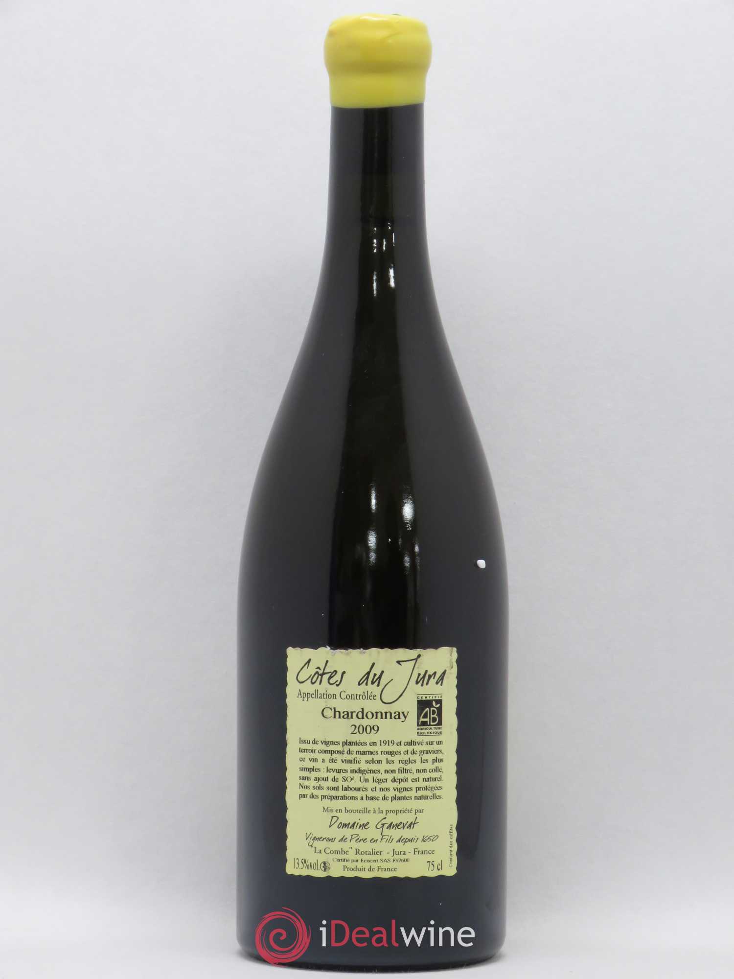 Côtes du Jura Les Grands Teppes Vieilles Vignes Jean-François Ganevat (Domaine) 2009 - Lot de 1 bouteille - 1