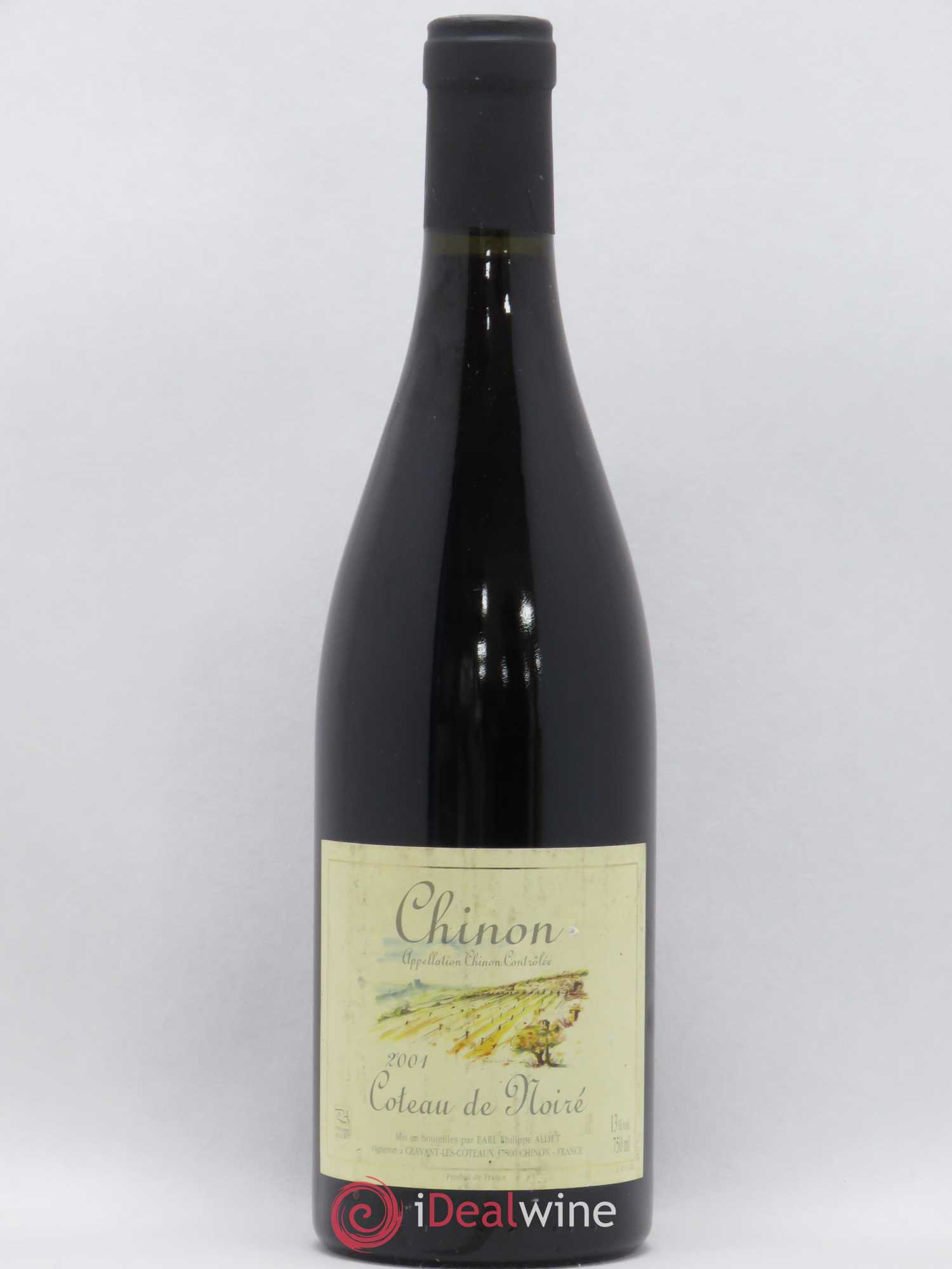 Chinon Coteau de Noiré Philippe Alliet 2001 - Lot de 1 bouteille - 0