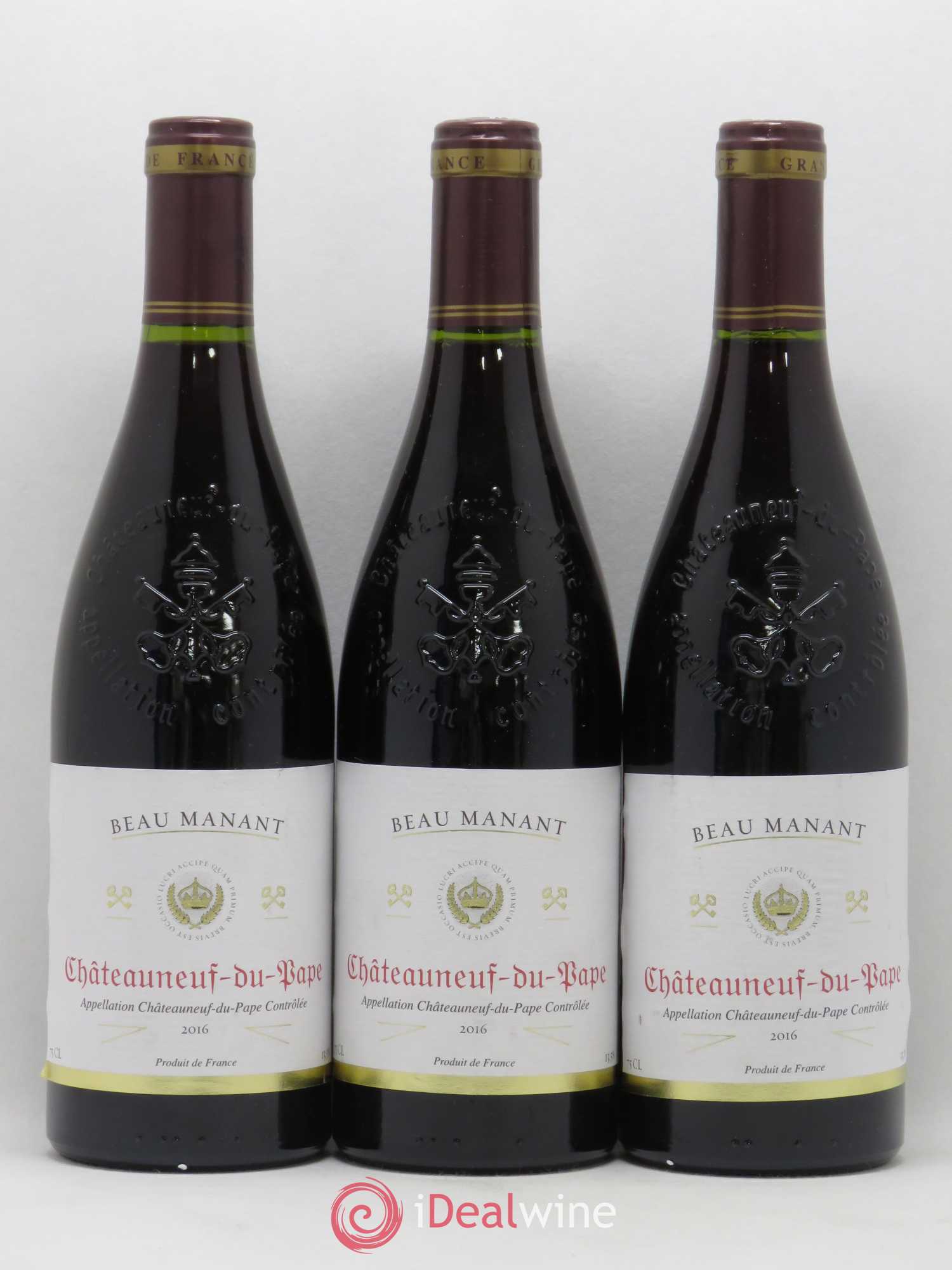 Châteauneuf-du-Pape Beau Manant 2016 - Lot de 6 bouteilles - 2