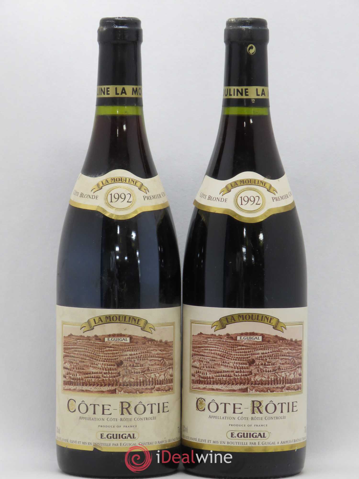 Côte-Rôtie La Mouline Guigal 1992 - Lot de 2 bouteilles - 0