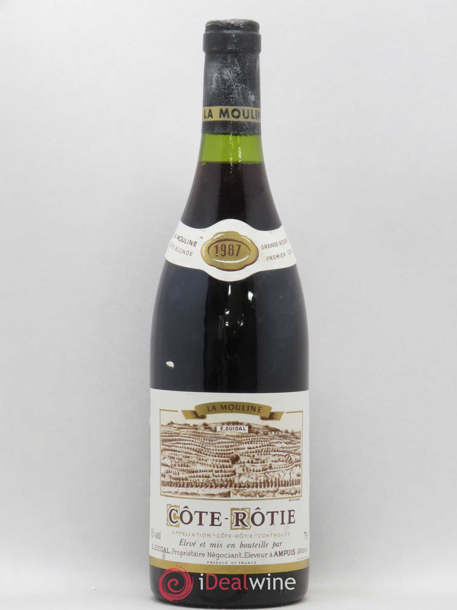 Côte-Rôtie La Mouline Guigal 1987 - Lot de 1 bouteille - 0